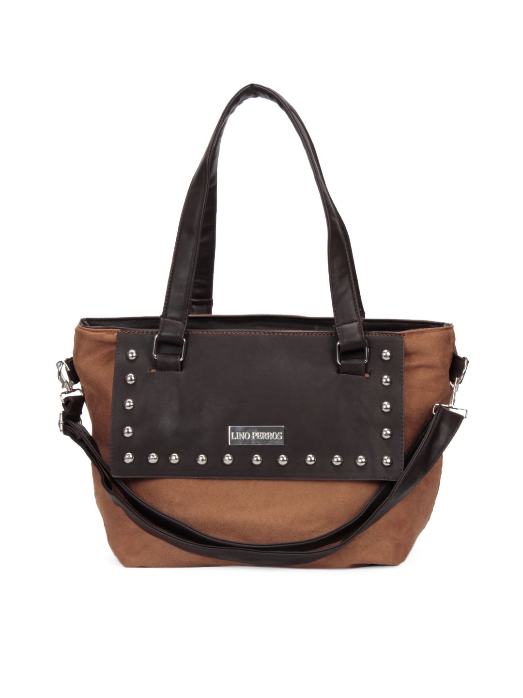 Lino Perros Women Classic Brown Handbag