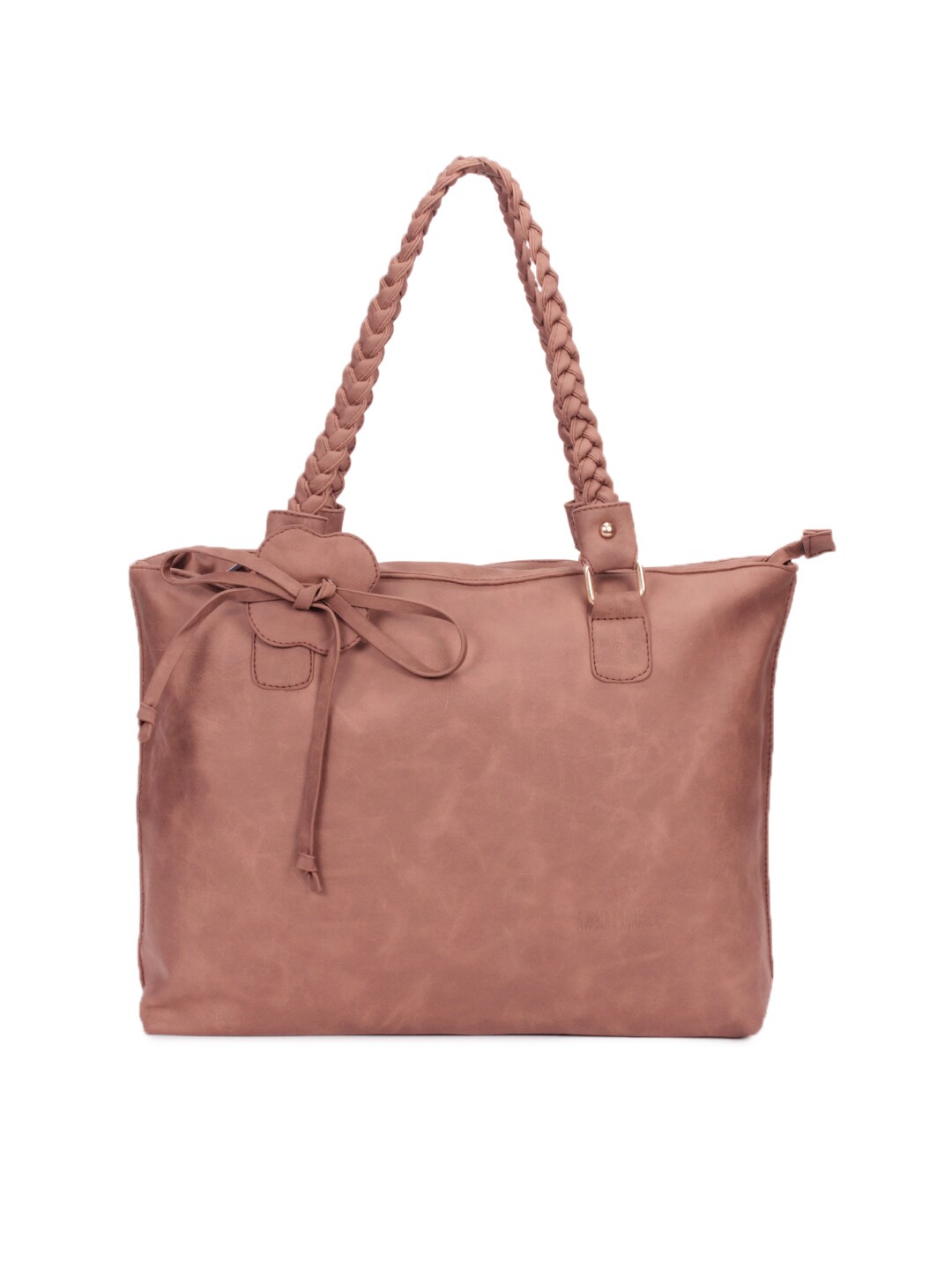 Lino Perros Women Leatherette Pink Handbag