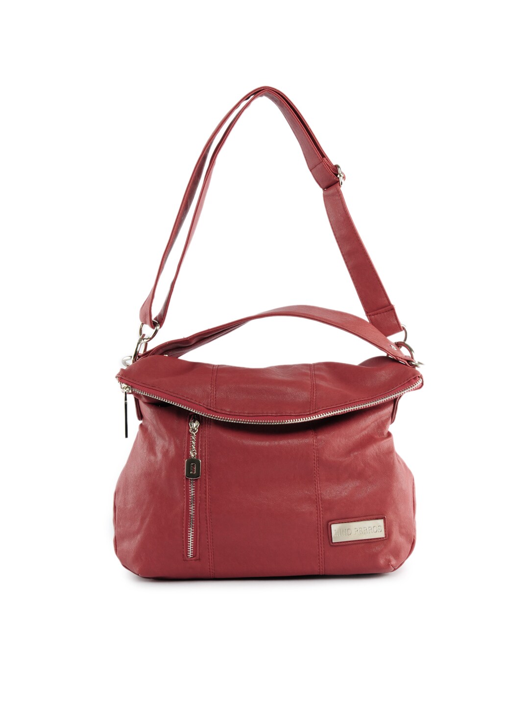Lino Perros Women Leatherite Red Handbag