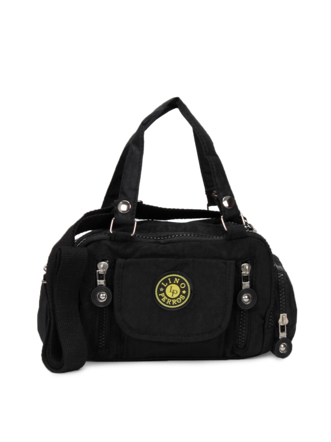 Lino Perros Women Sporty Black Handbag