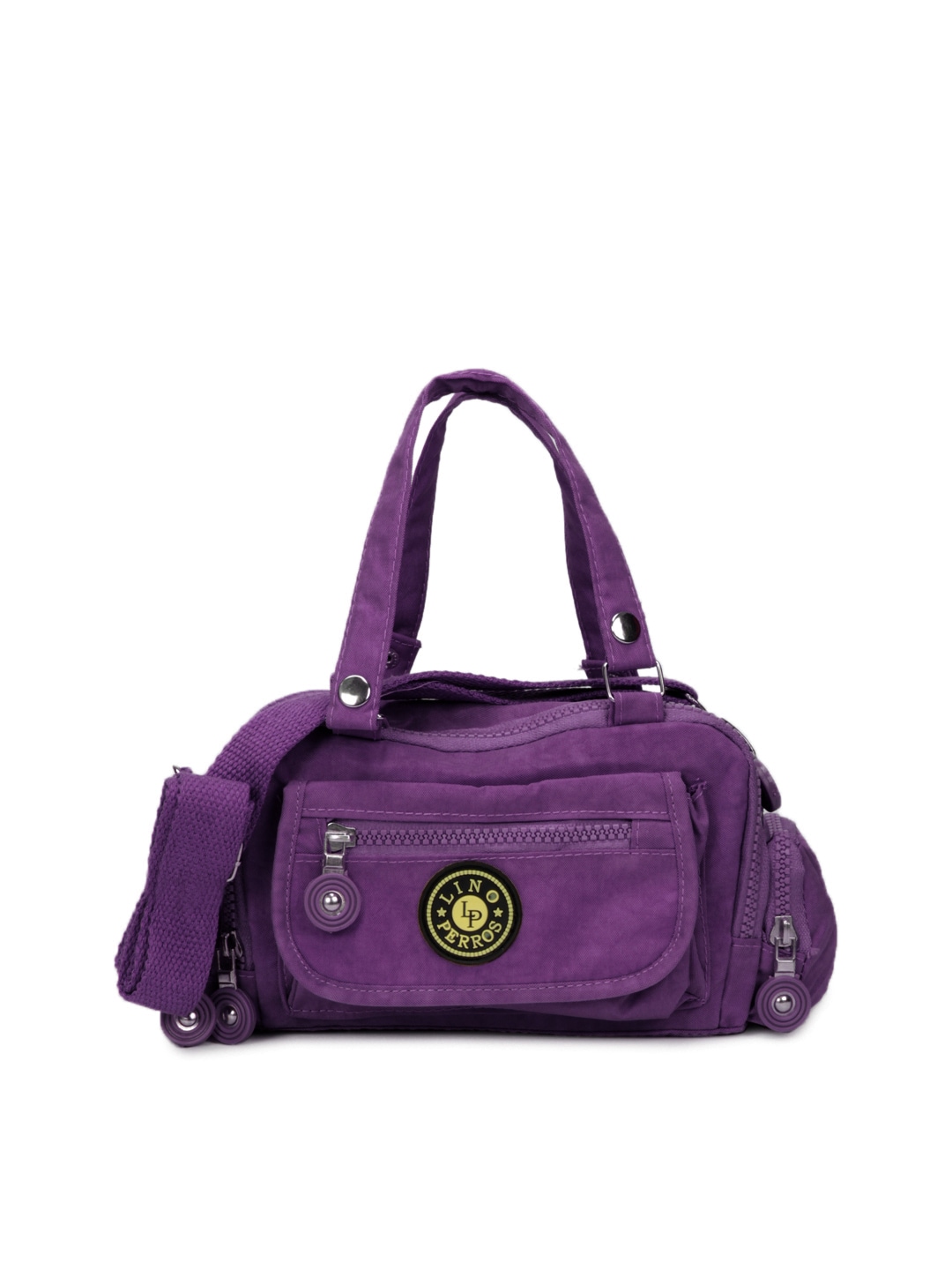 Lino Perros Women Sporty Purple Handbag