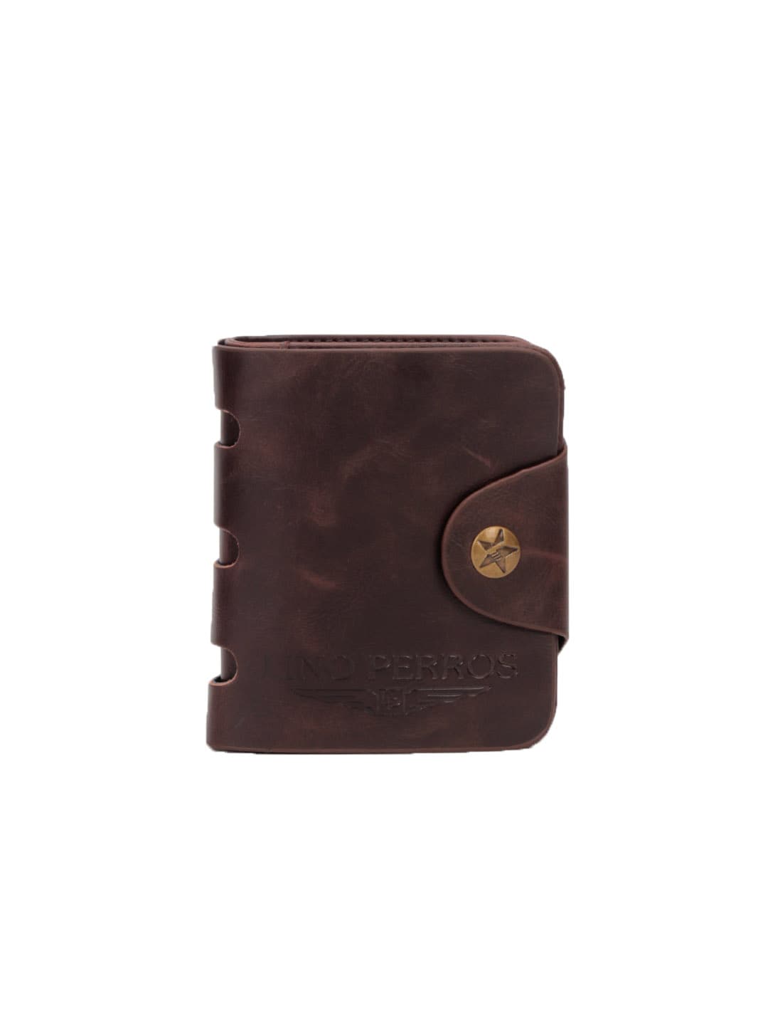Lino Perros Women Leatherette Brown Wallet