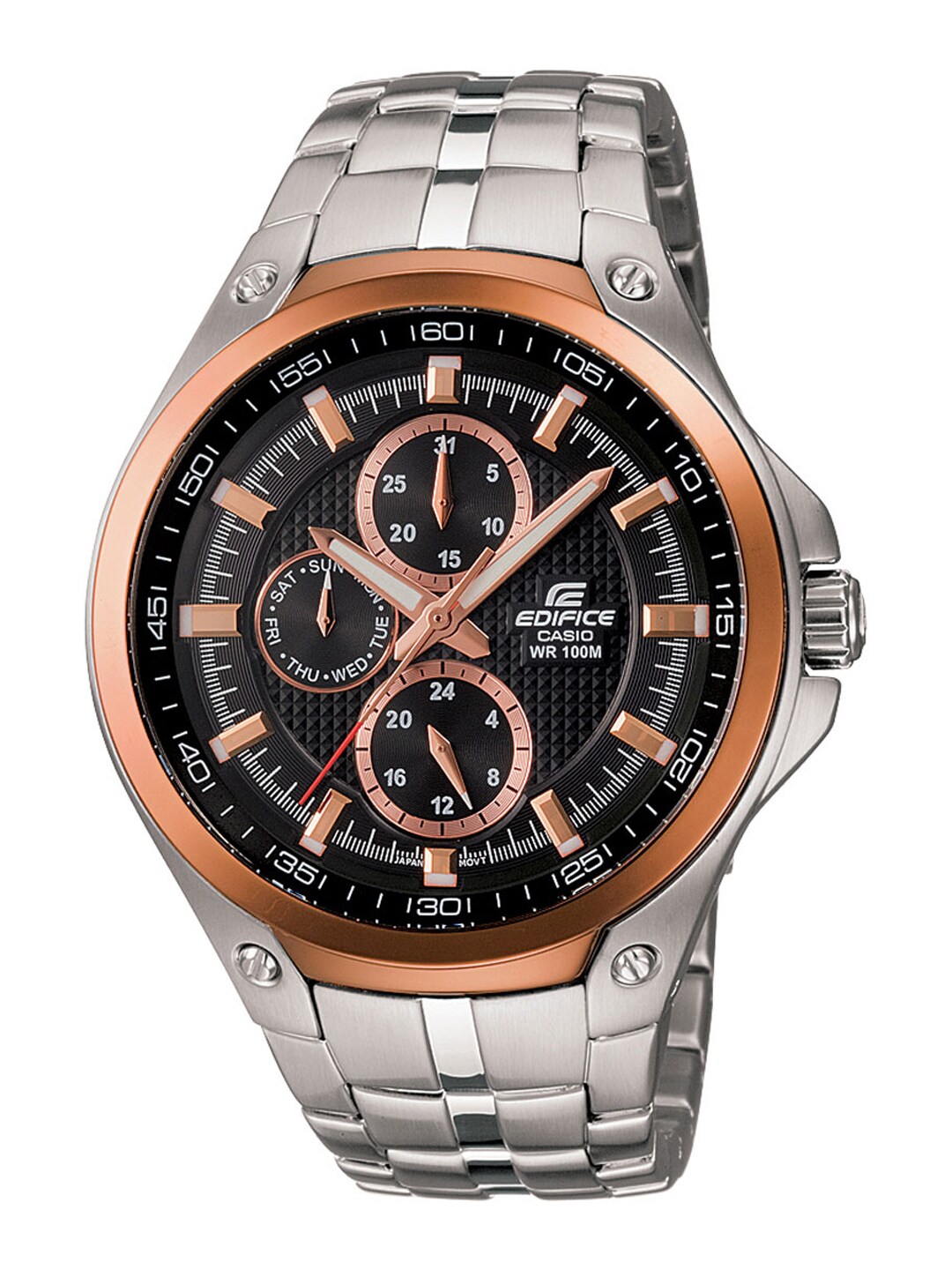 Casio Edifice Men Multi-Dial Watch EF-326D-1AVDF(ED335)