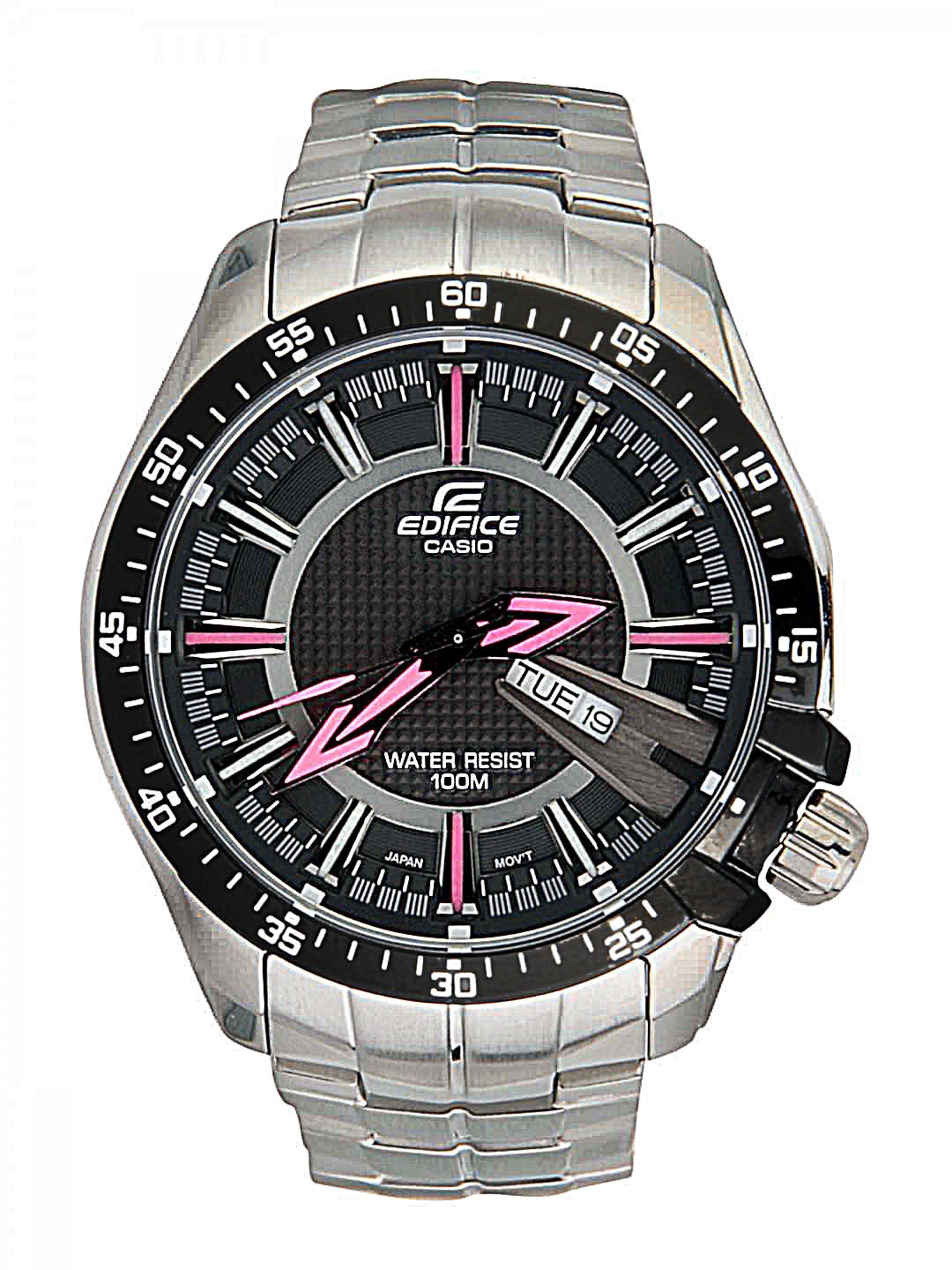 Casio Edifice Men Silver Analogue Watches (ED418) EF-130D-1A4VDF