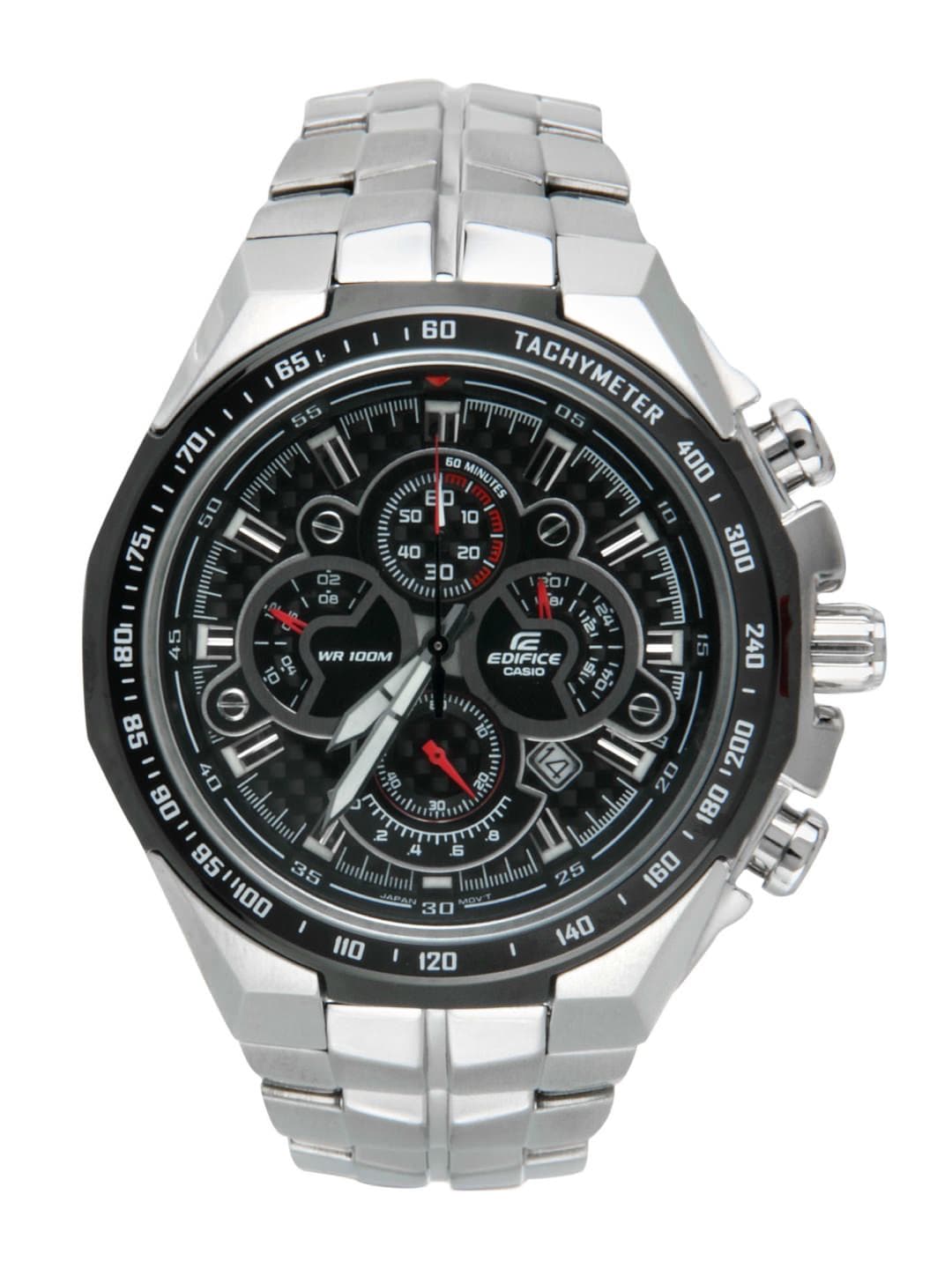 CASIO Edifice Men Black Dial Chronograph Watch EX030