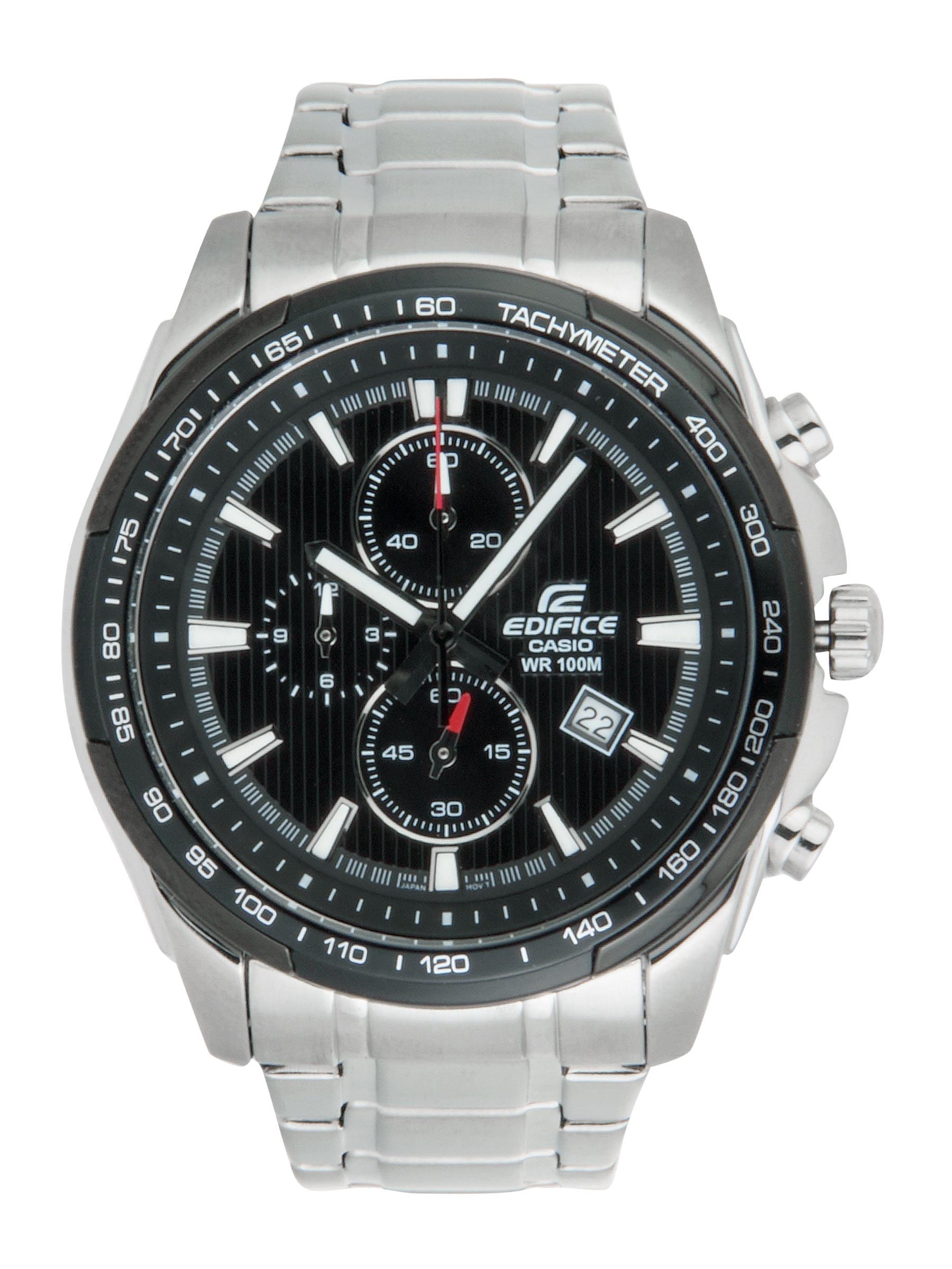 CASIO Edifice Men Brown Dial Chronograph Watch EX028