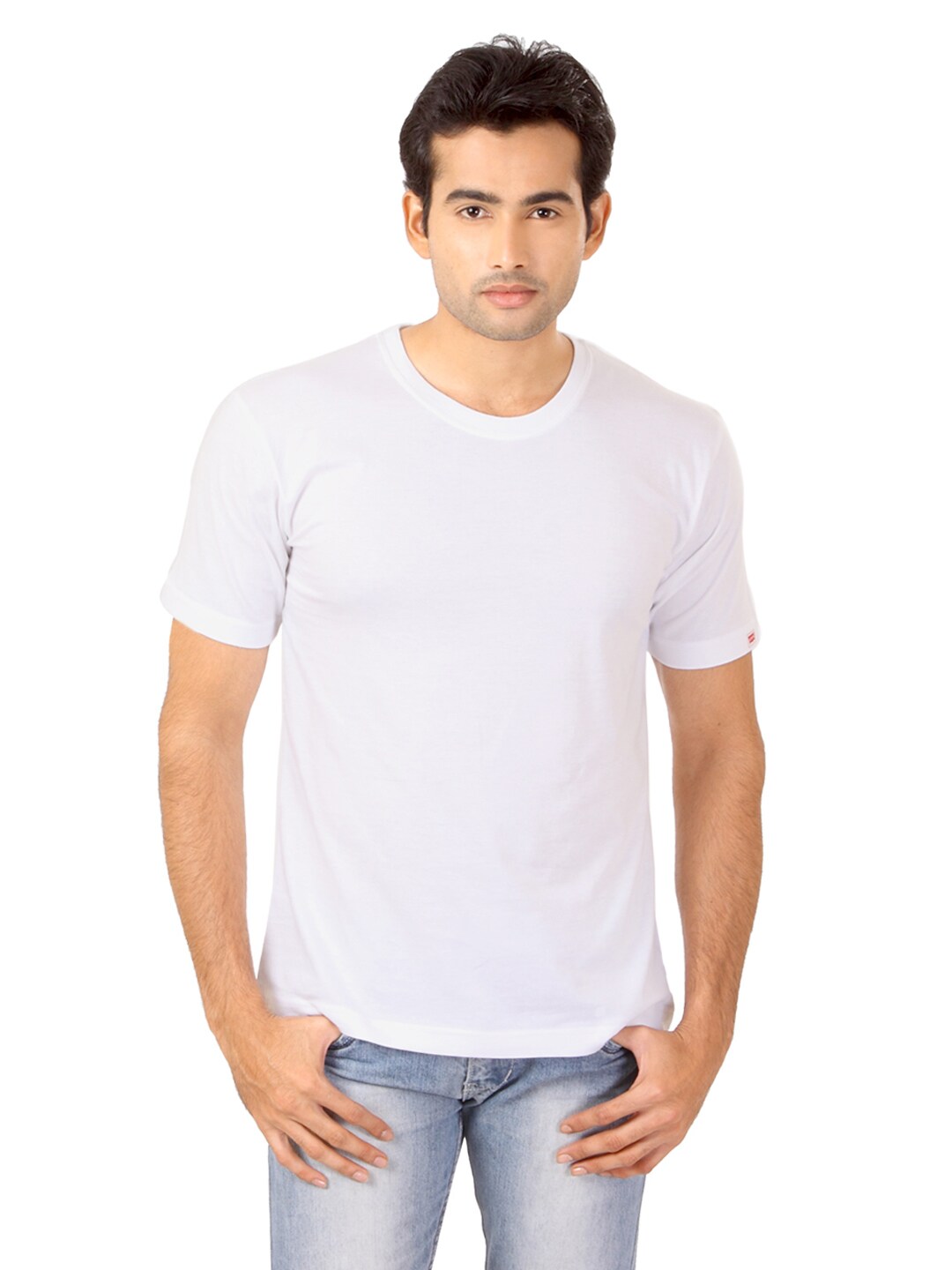 Levis Men White Innerwear T-shirt