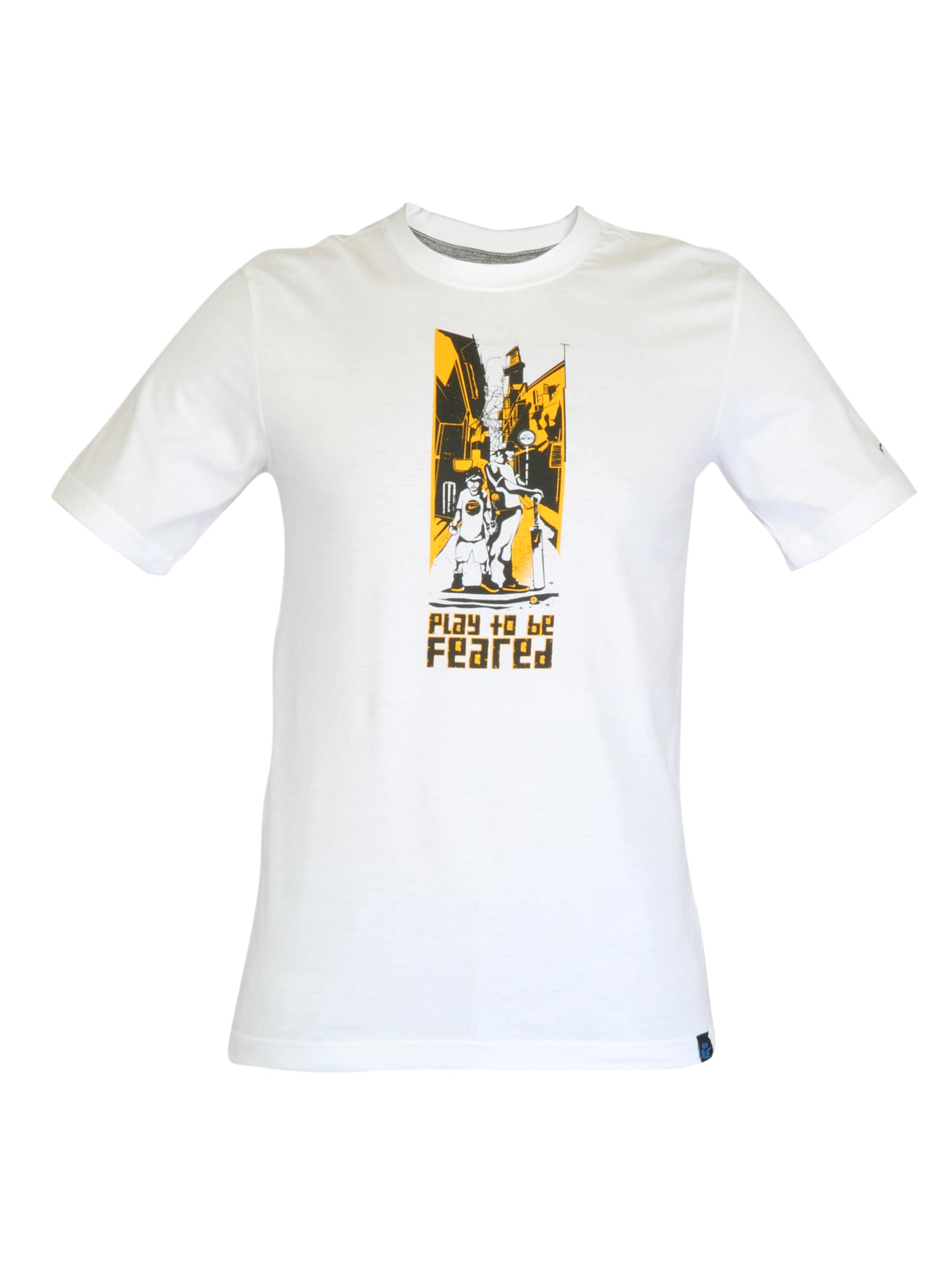 Nike Men White T-shirt