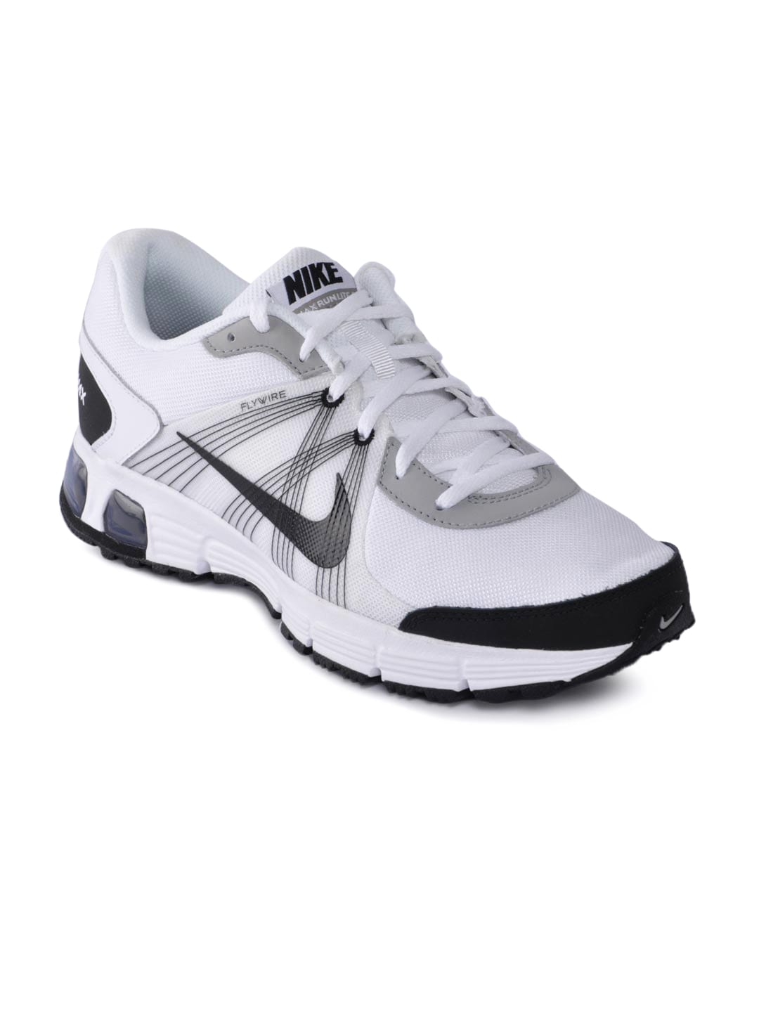 Nike Men Max Run Lite White Sports Shoes
