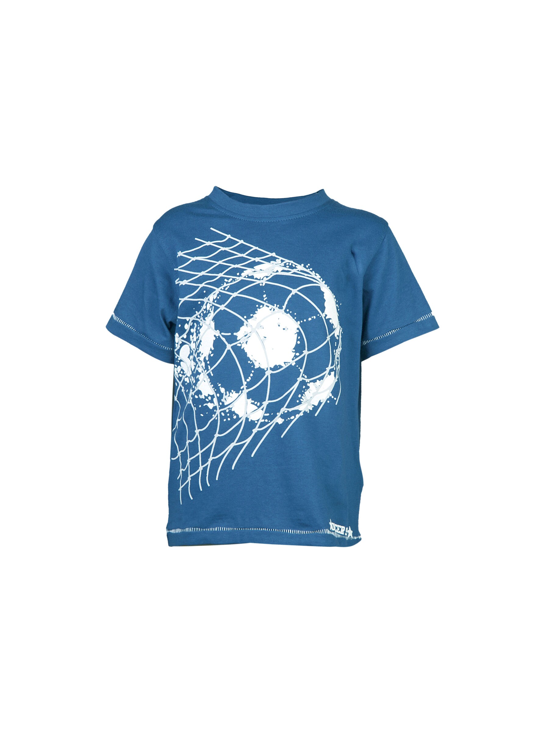 Doodle Kids Boys Soccer Blue T-Shirt