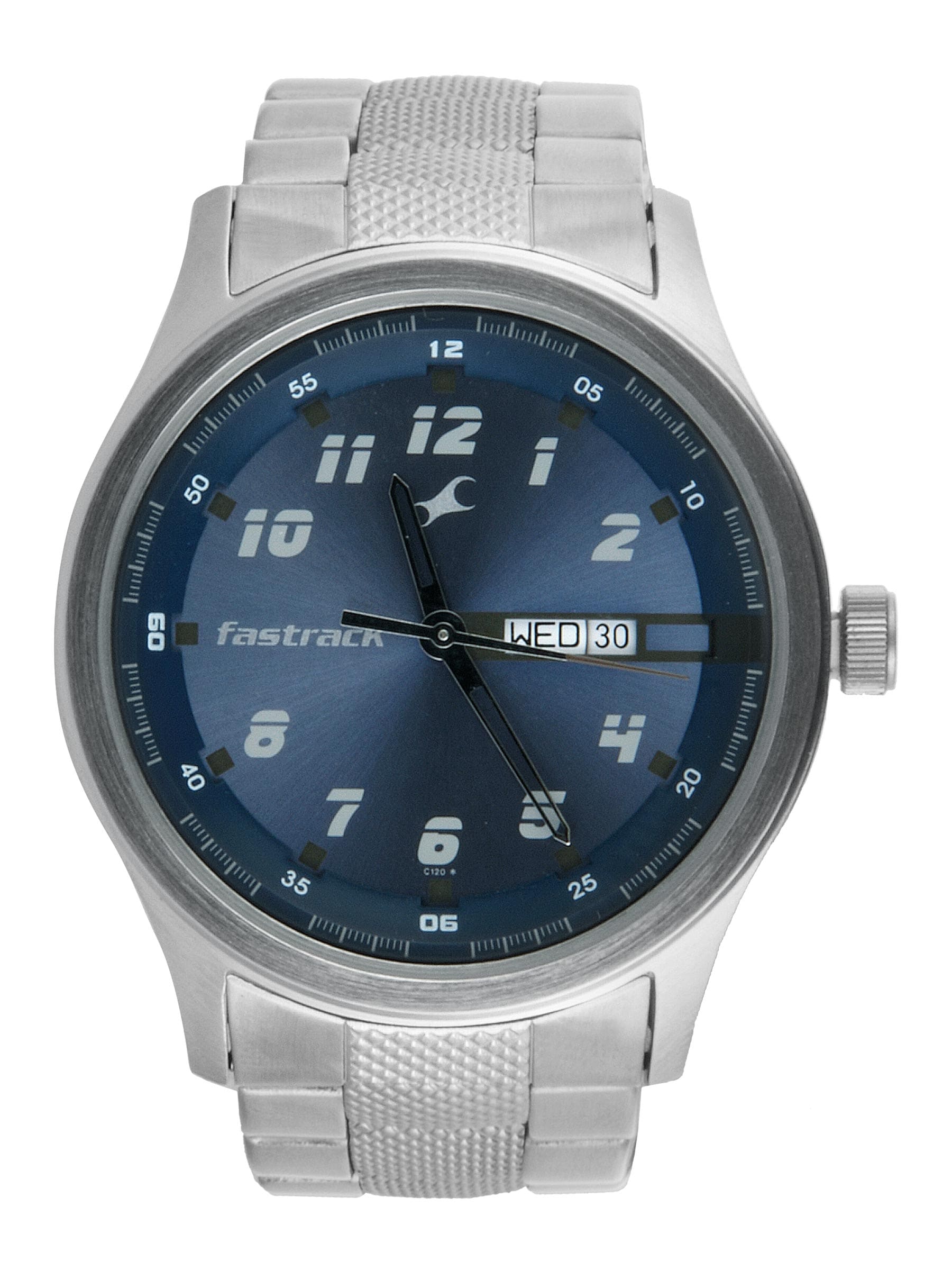 Fastrack Men Blue Dial Watch NA3001SM02