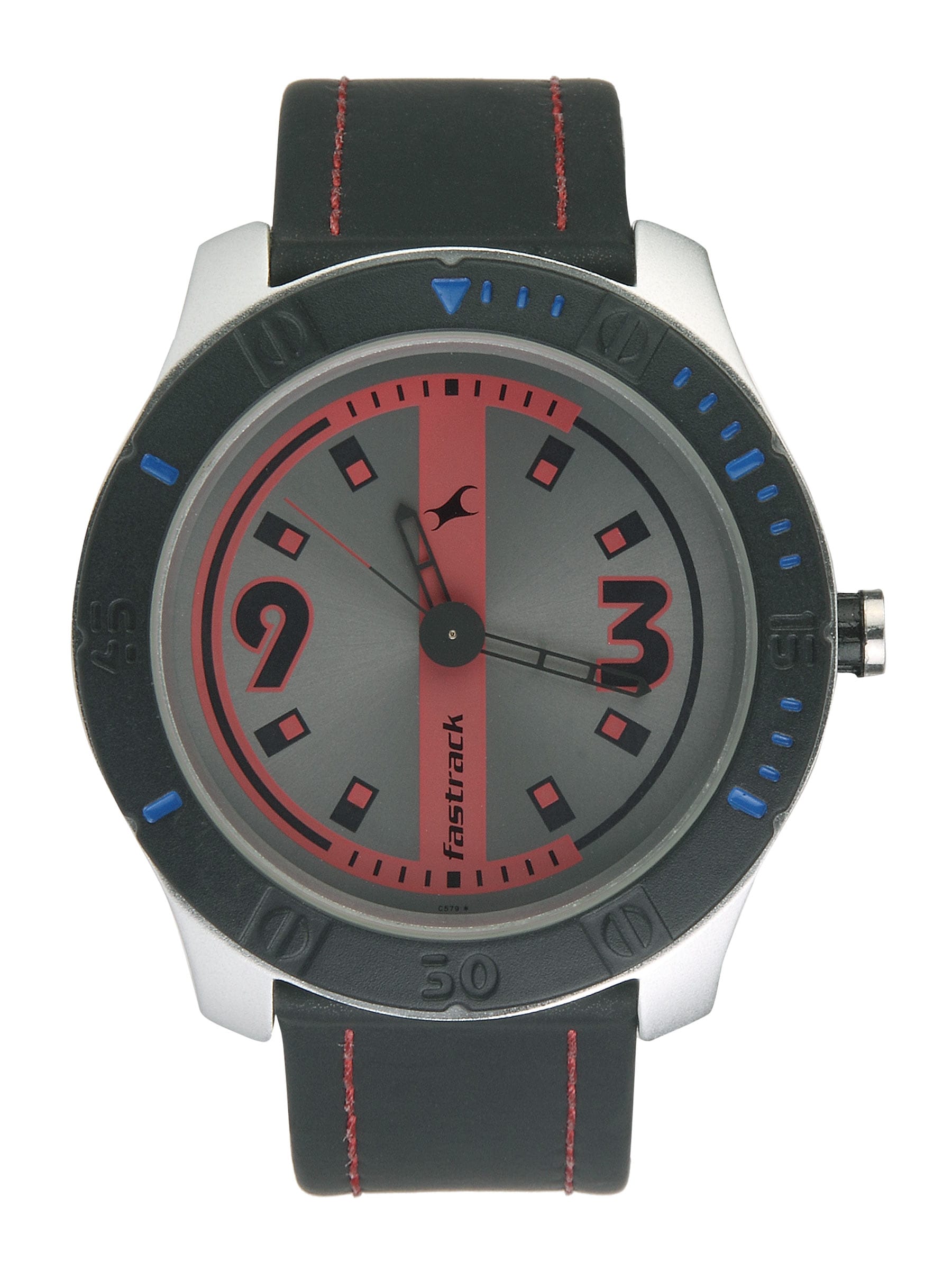 Fastrack Men Silver Casual Watch