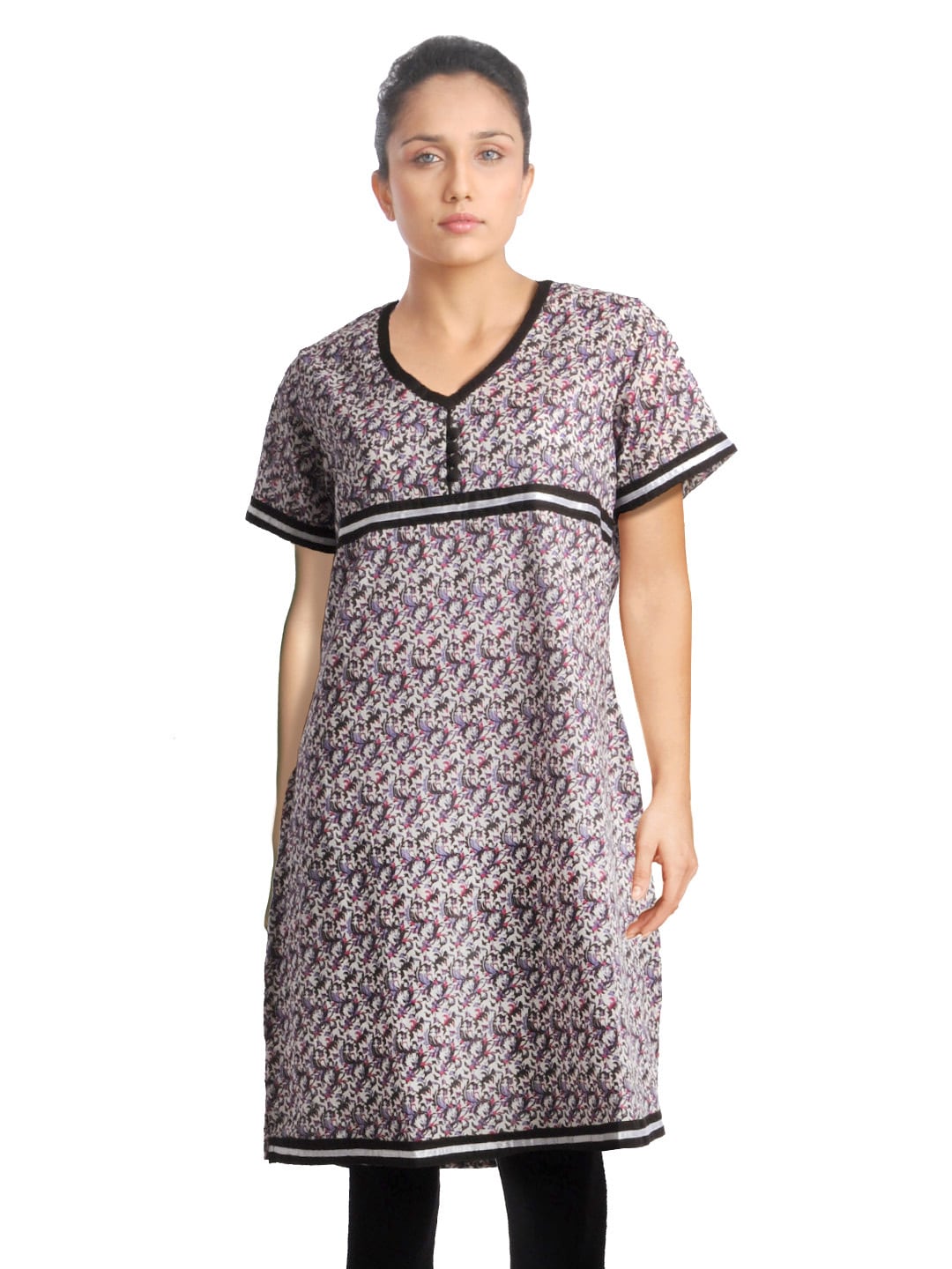 Diva Women Printed Multi Coloured Kurta