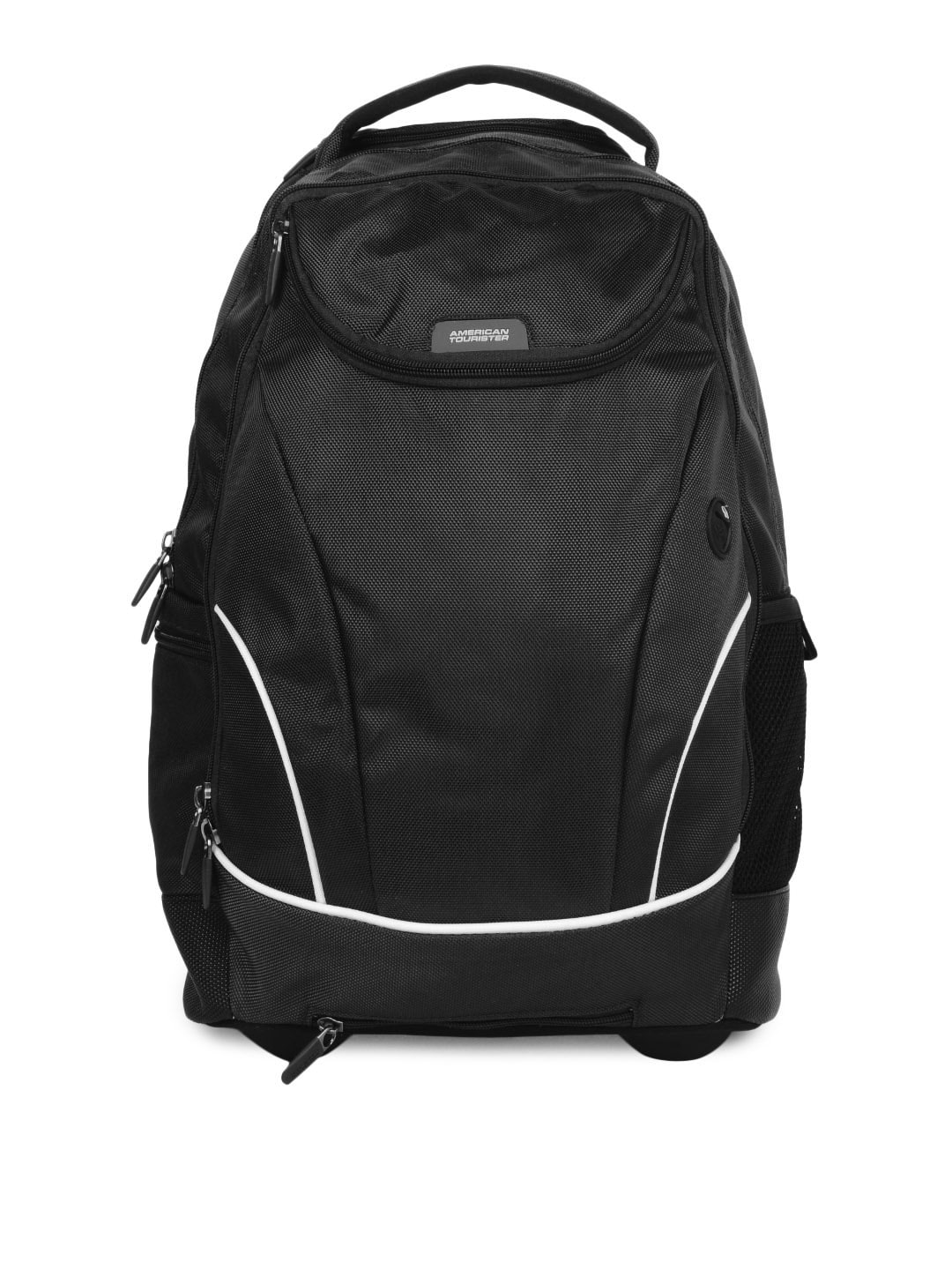 American Tourister Unisex Black Wanderer Pro Backpack