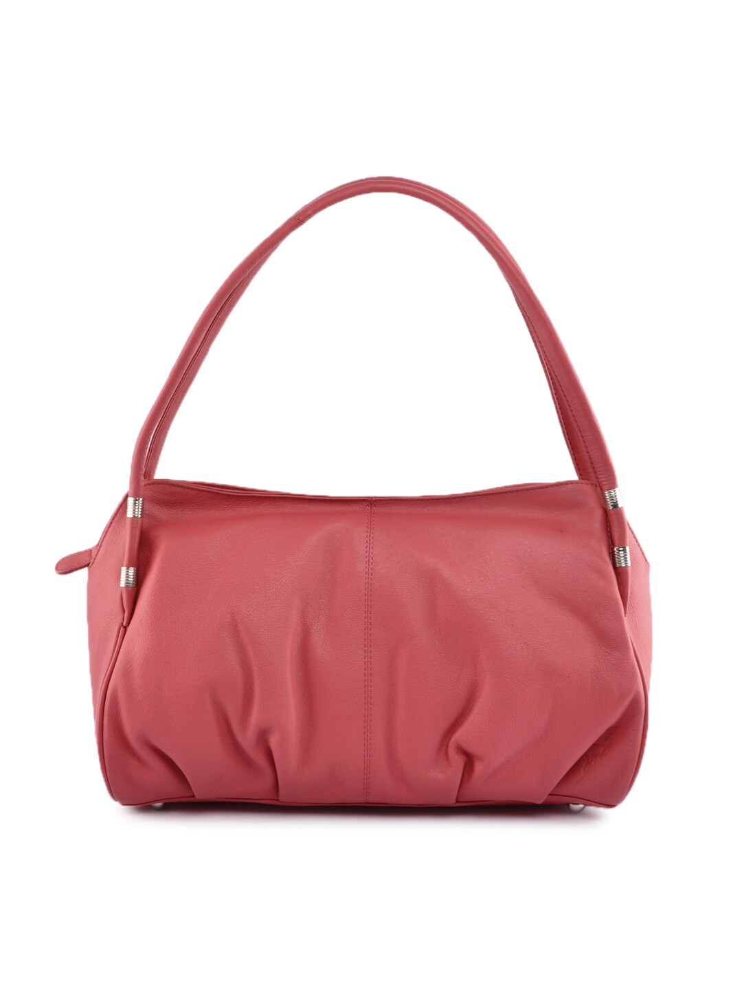 Hidekraft Women Leather Pink Handbag