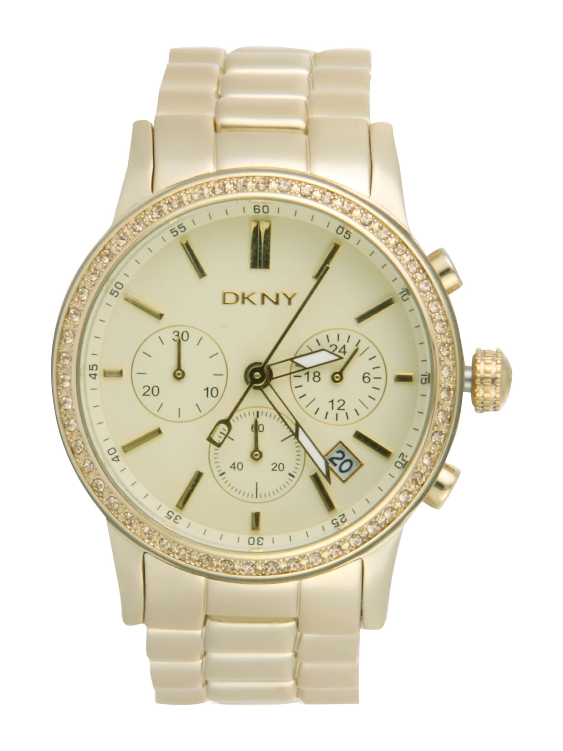 DKNY Women Beige Dial Chronograph Watch NY8322