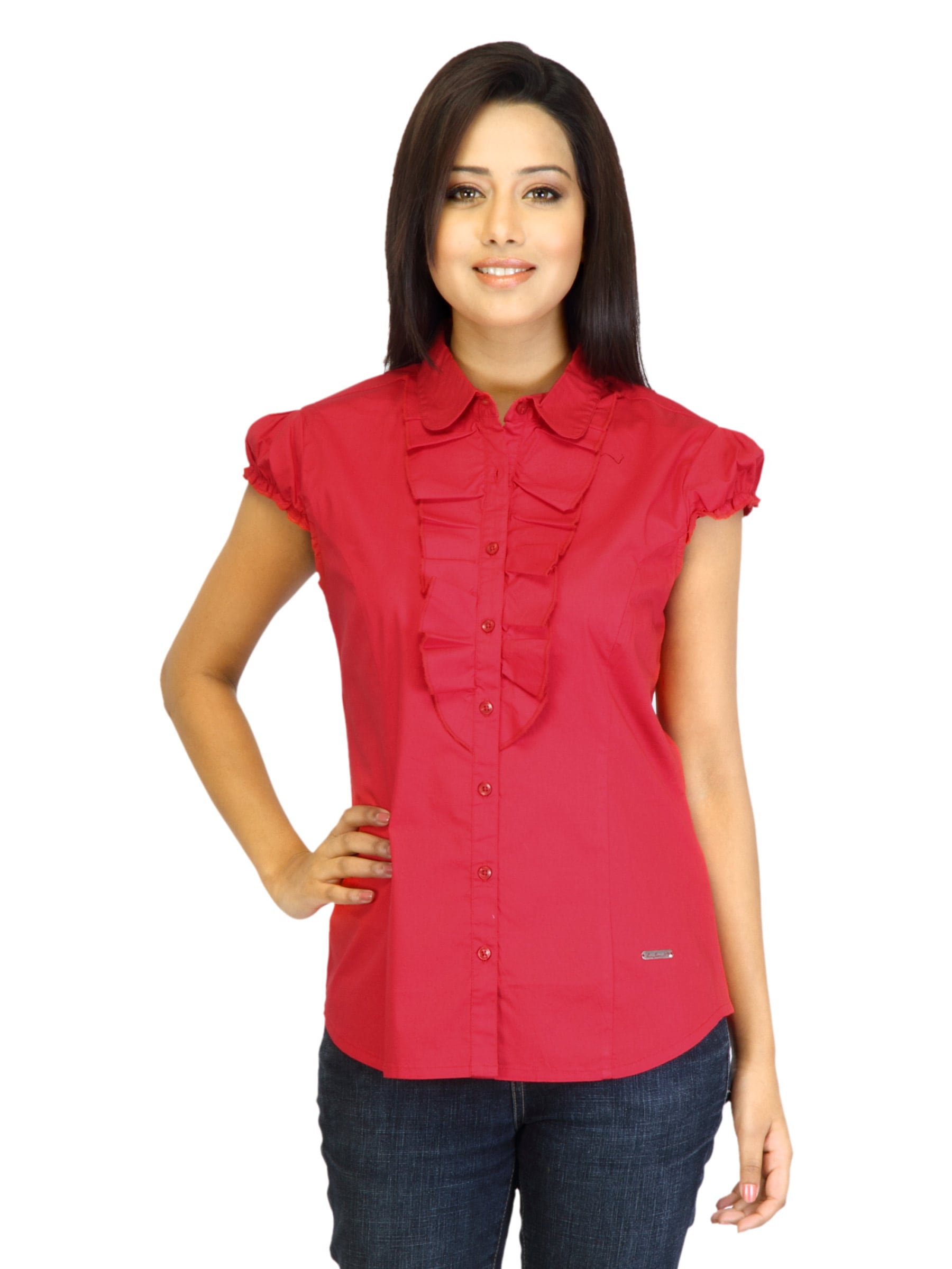 Arrow Woman Red Shirt