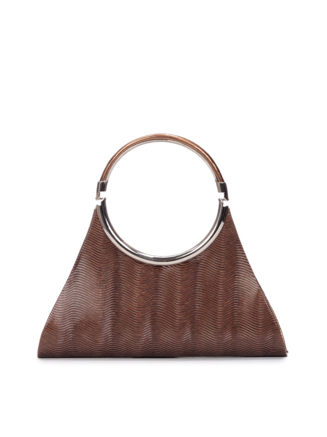 Spice Art Women Leatherette Bronze Handbag