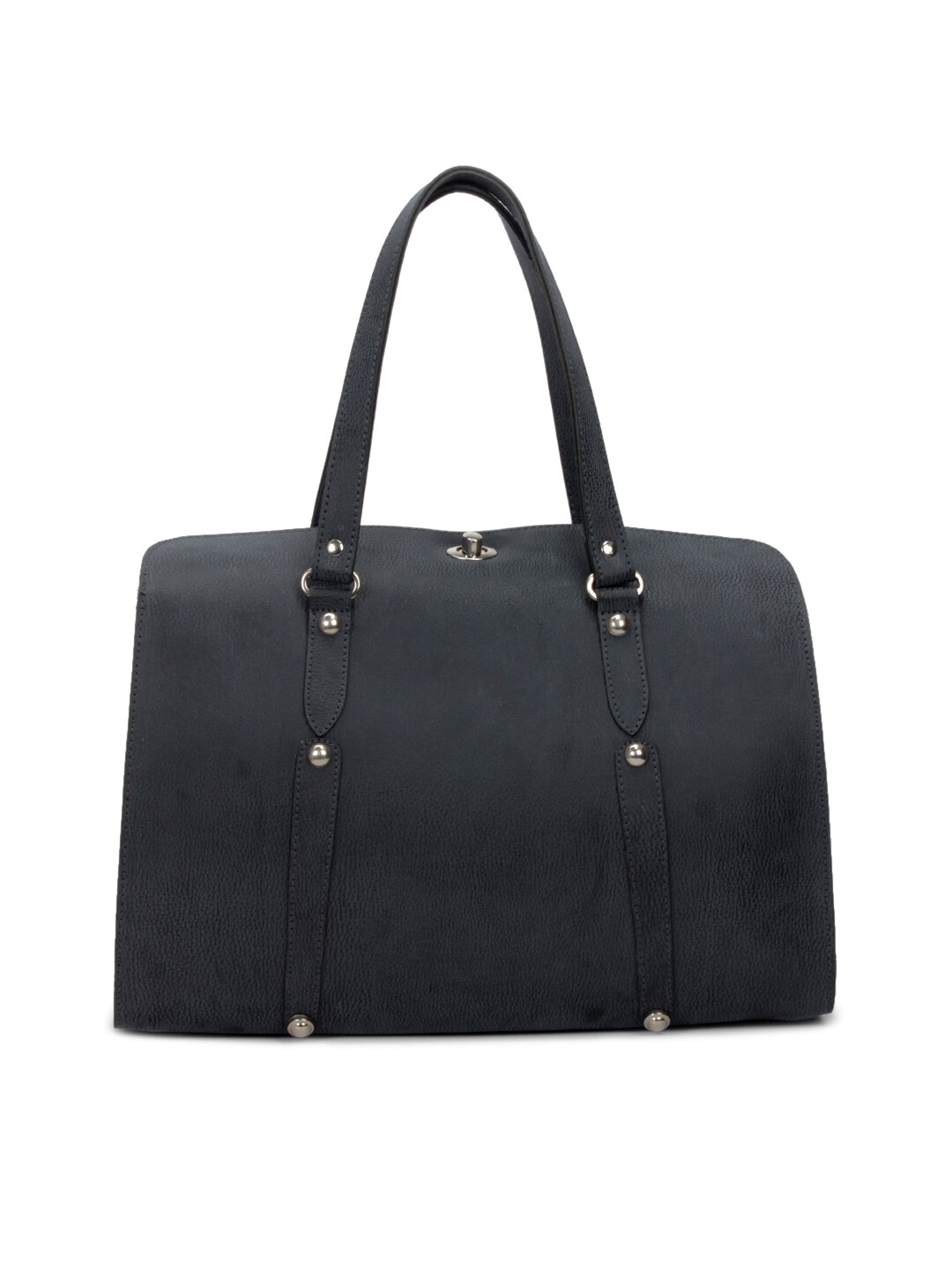 Spice Art Women Leatherette Grey Handbag