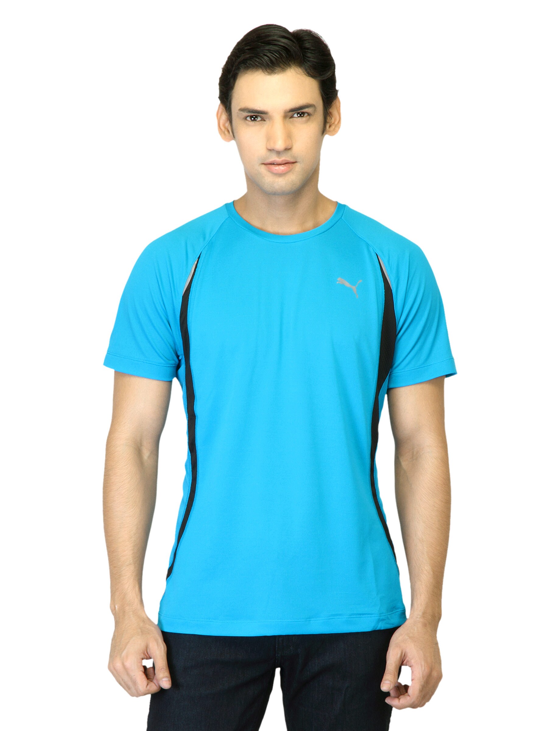 Puma Men Blue T-shirt