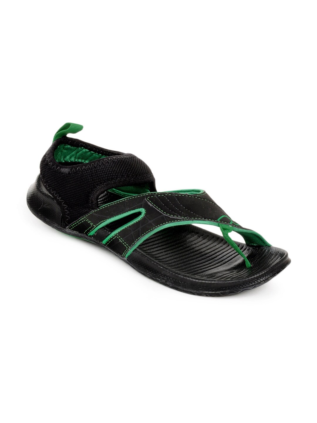 Puma Men Black Jiff II Ind Sports Sandals