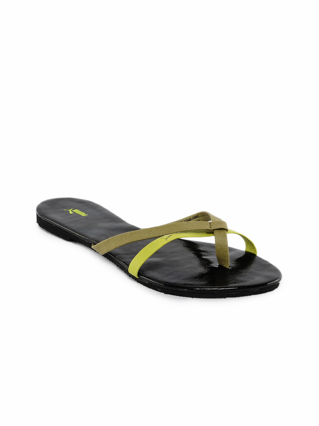 Puma Women Cross Black Flats