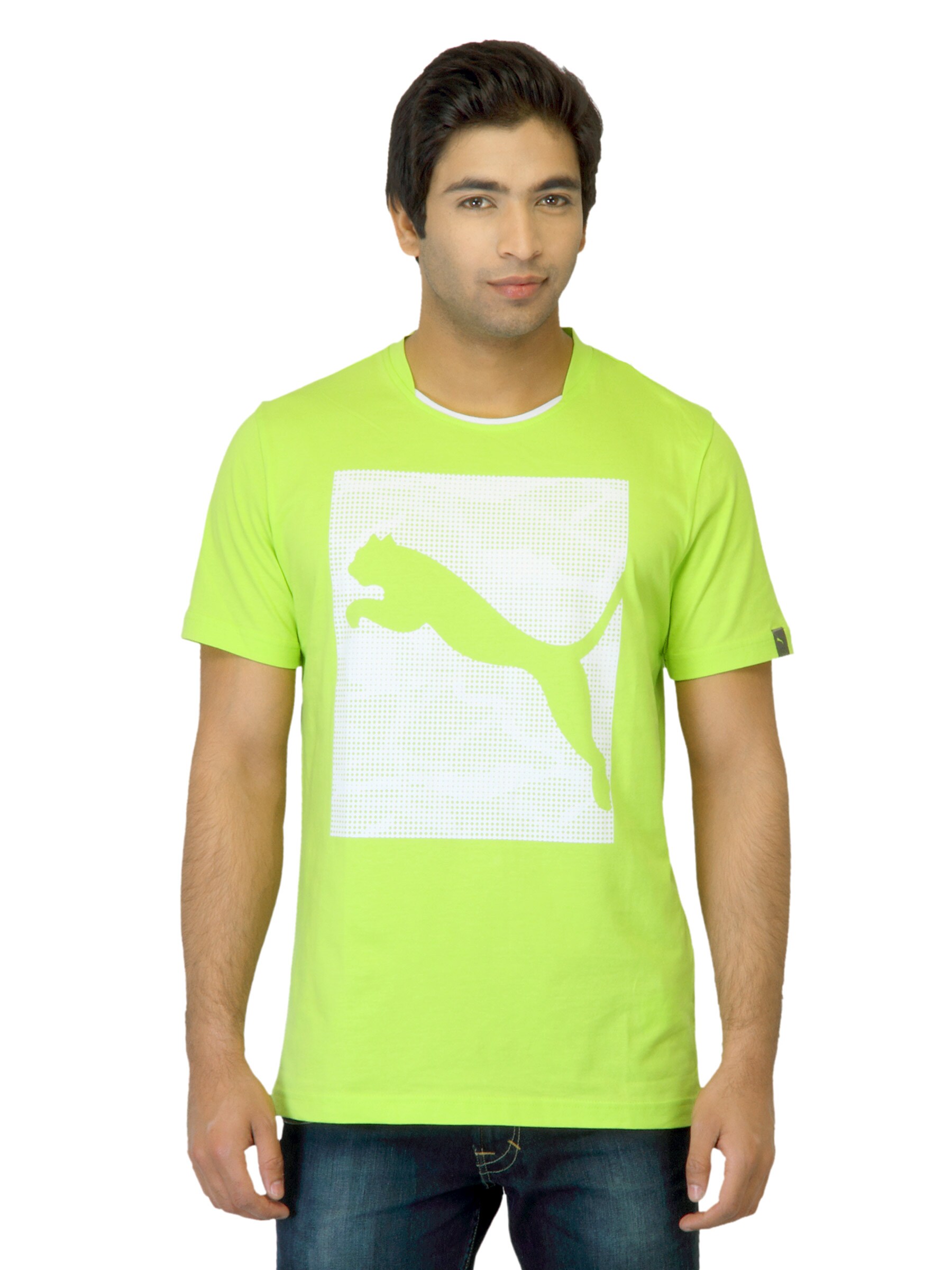 Puma Men Tech Green T-shirt