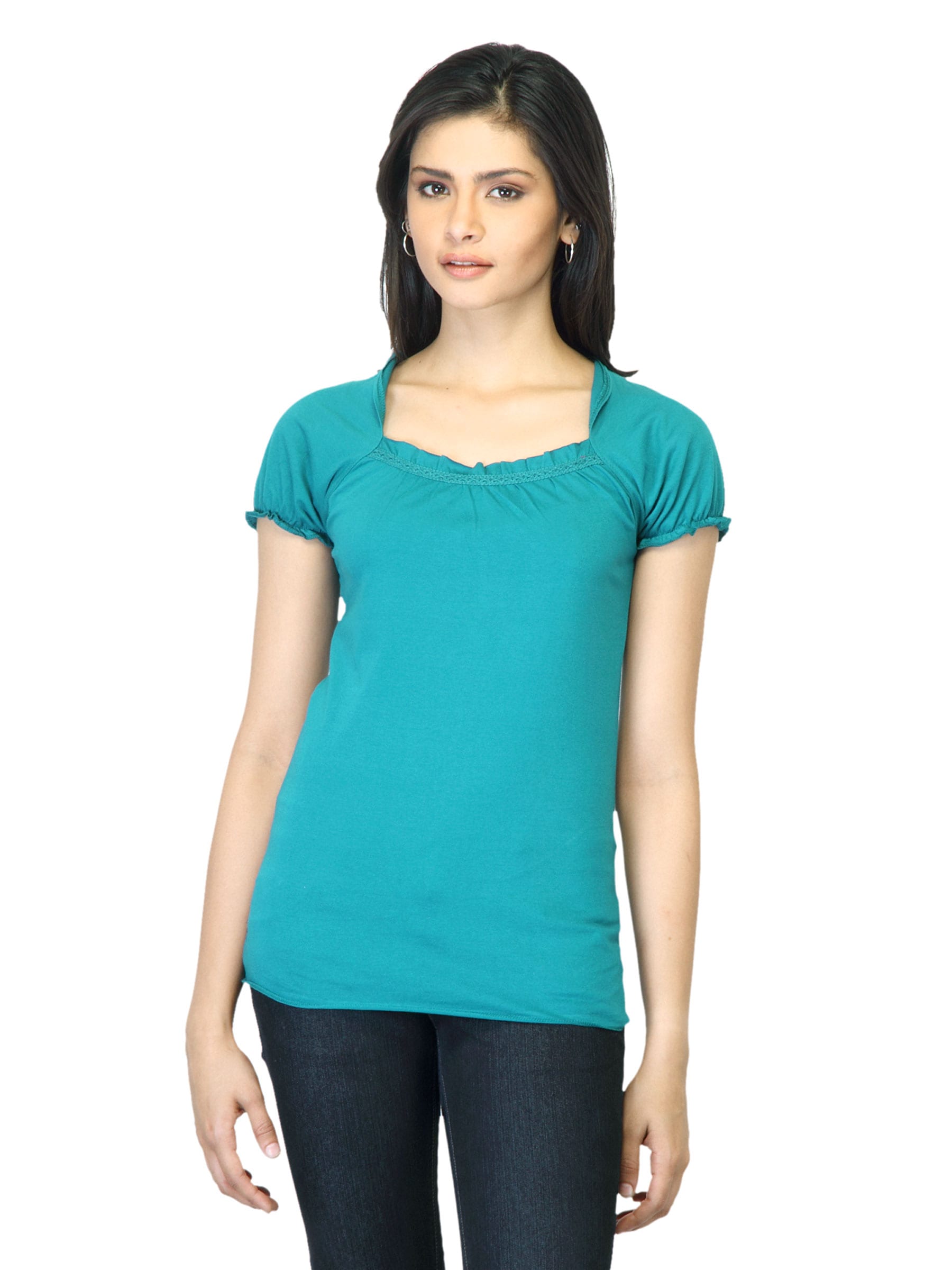 Jealous 21 Women Green Top