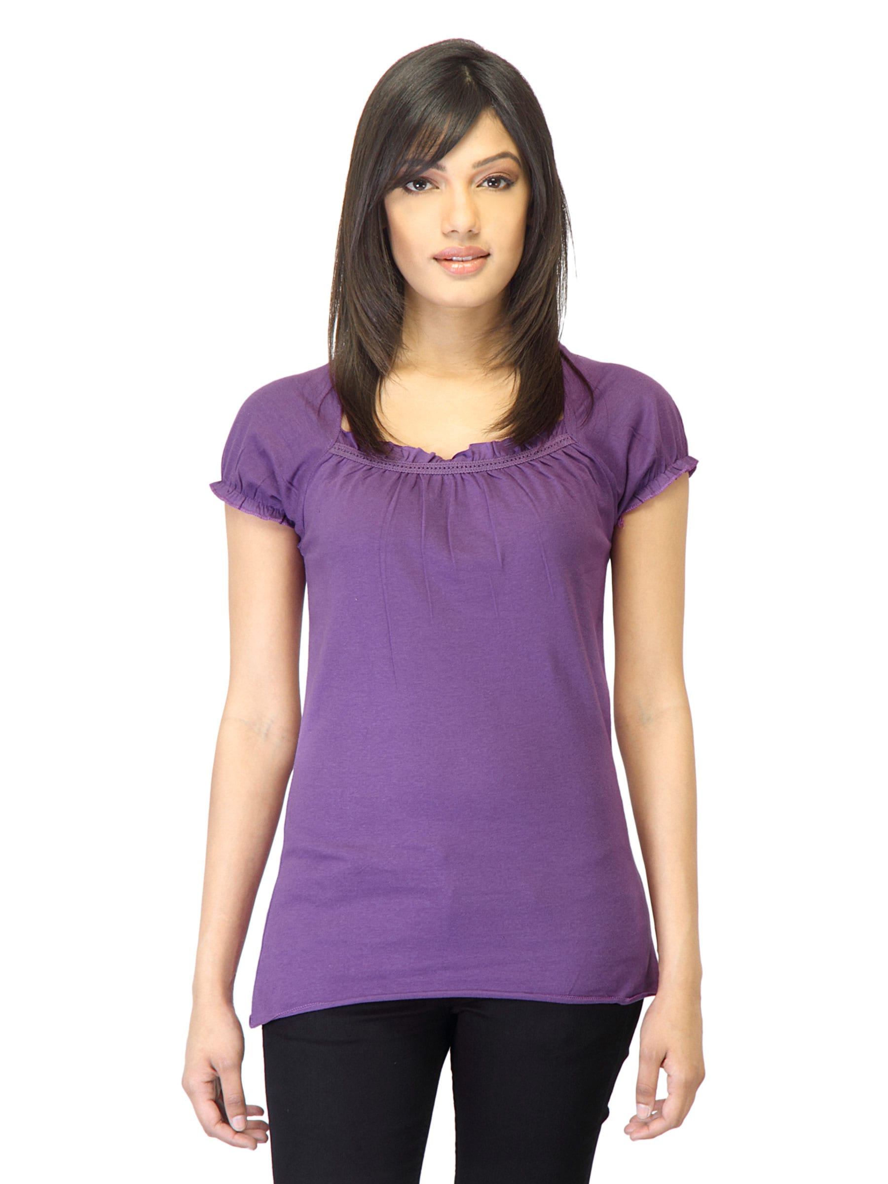 Jealous 21 Women Purple Top