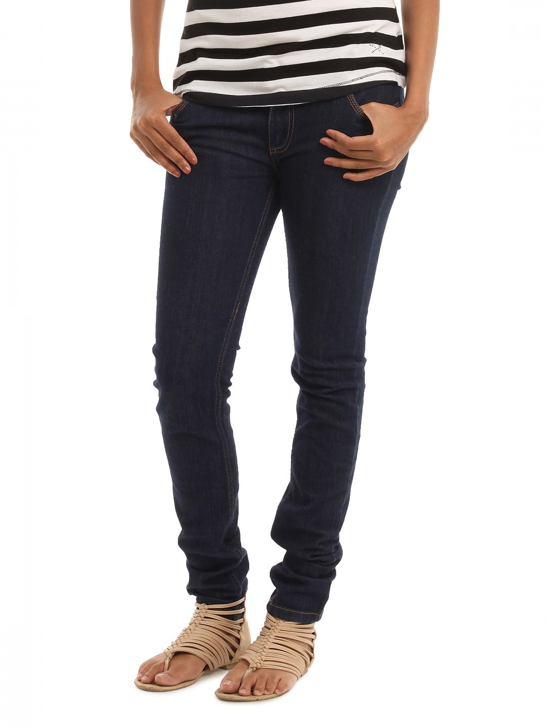 Jealous 21 Women Blue Hip Fit Jeans