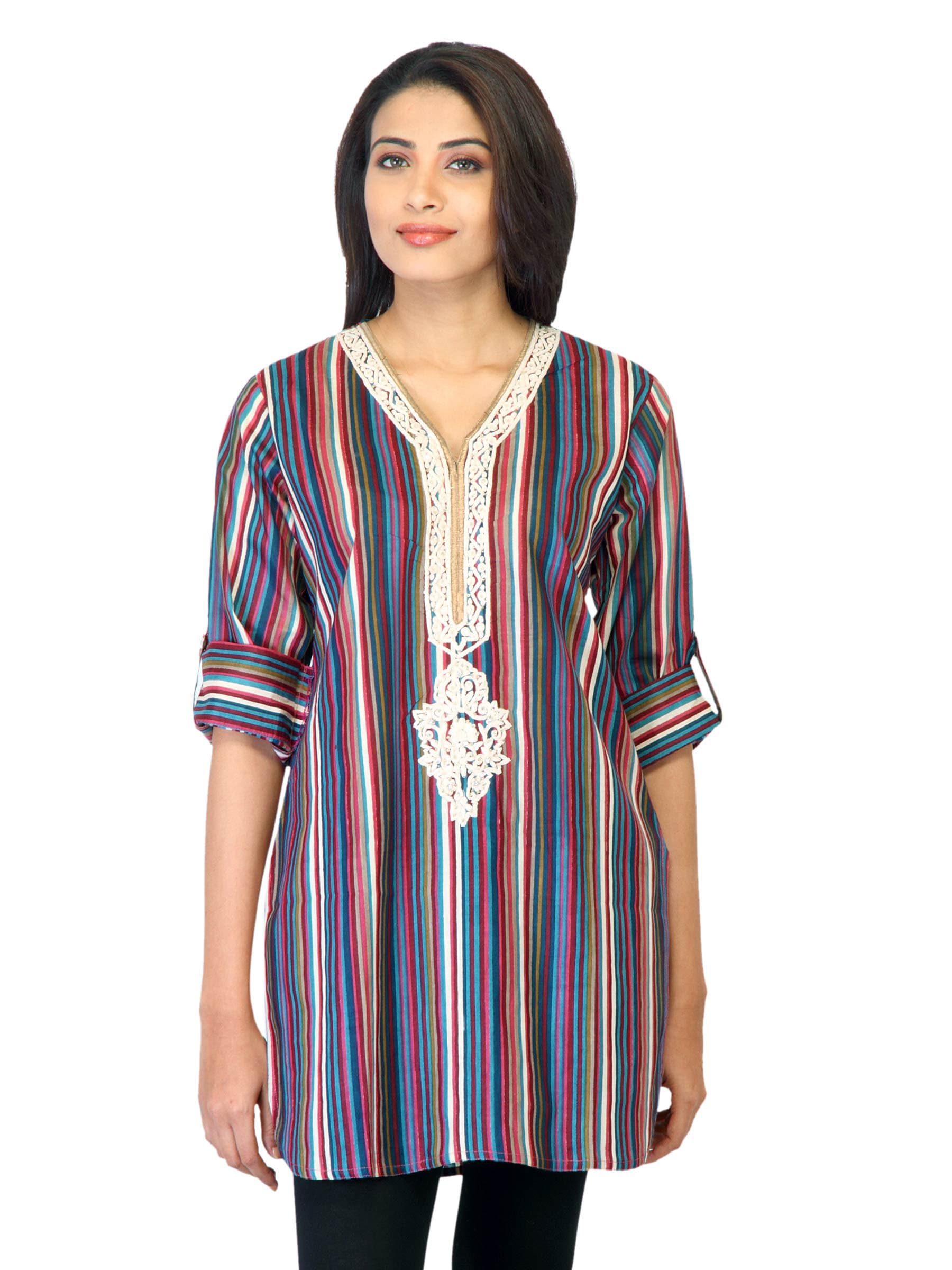 Aneri Women Multi Coloured Kurta