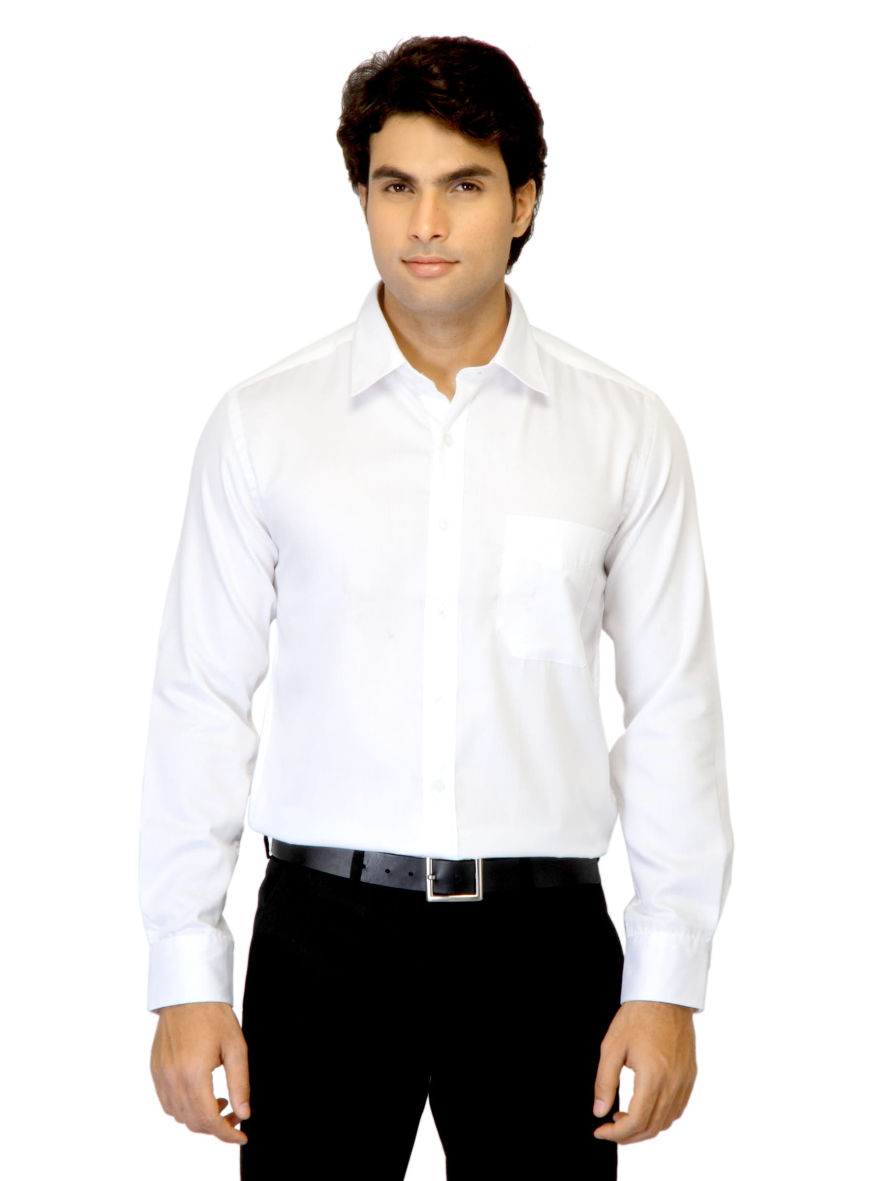 Mark Taylor Men White Shirt