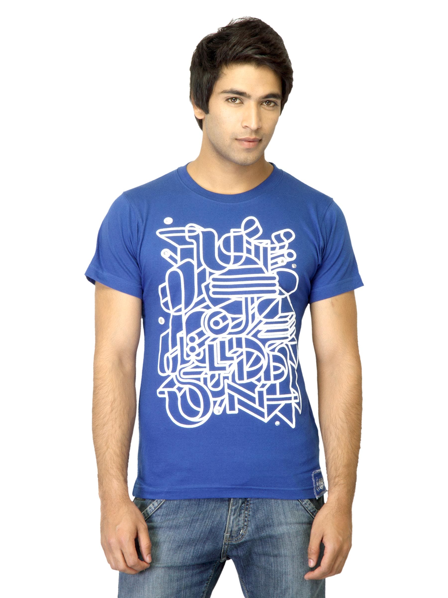 Tantra Men Cryptic Blue T-shirt