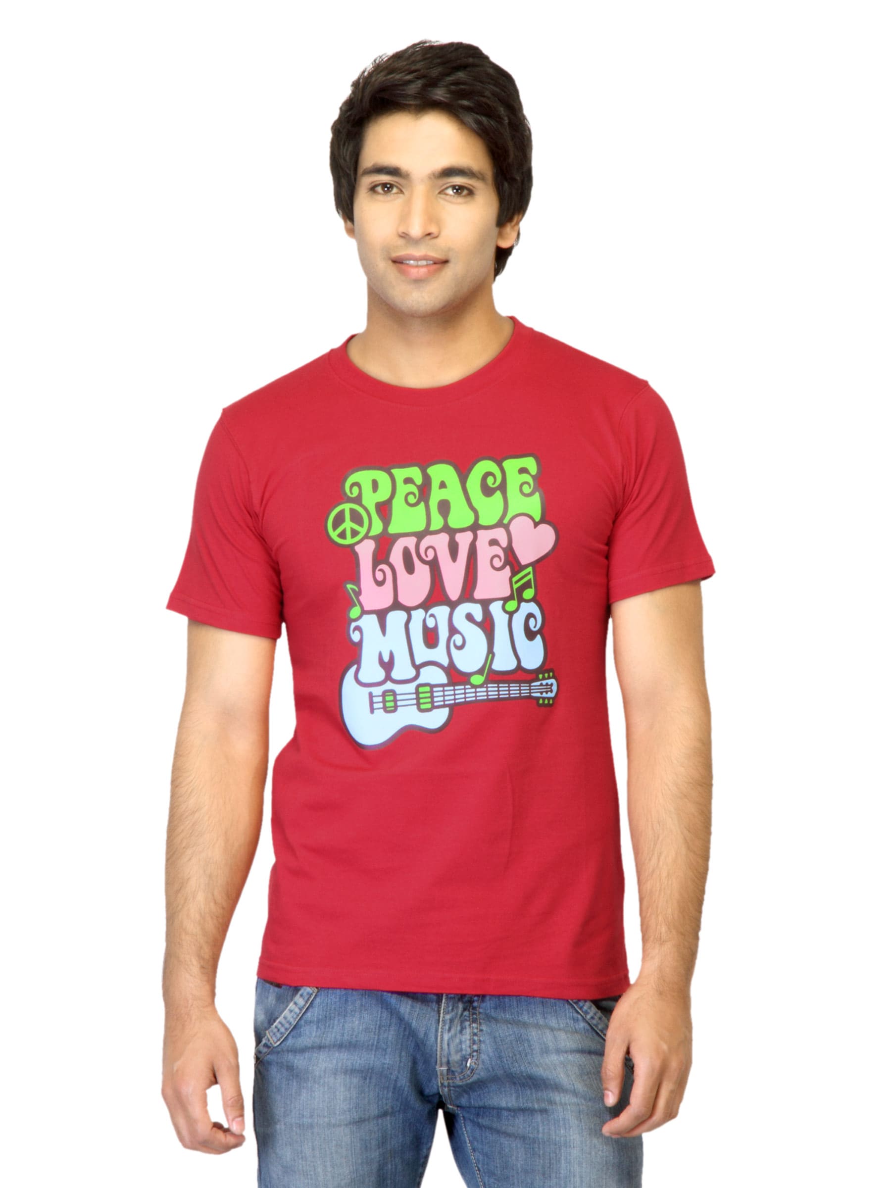 Tantra Men Hippy Red T-shirt