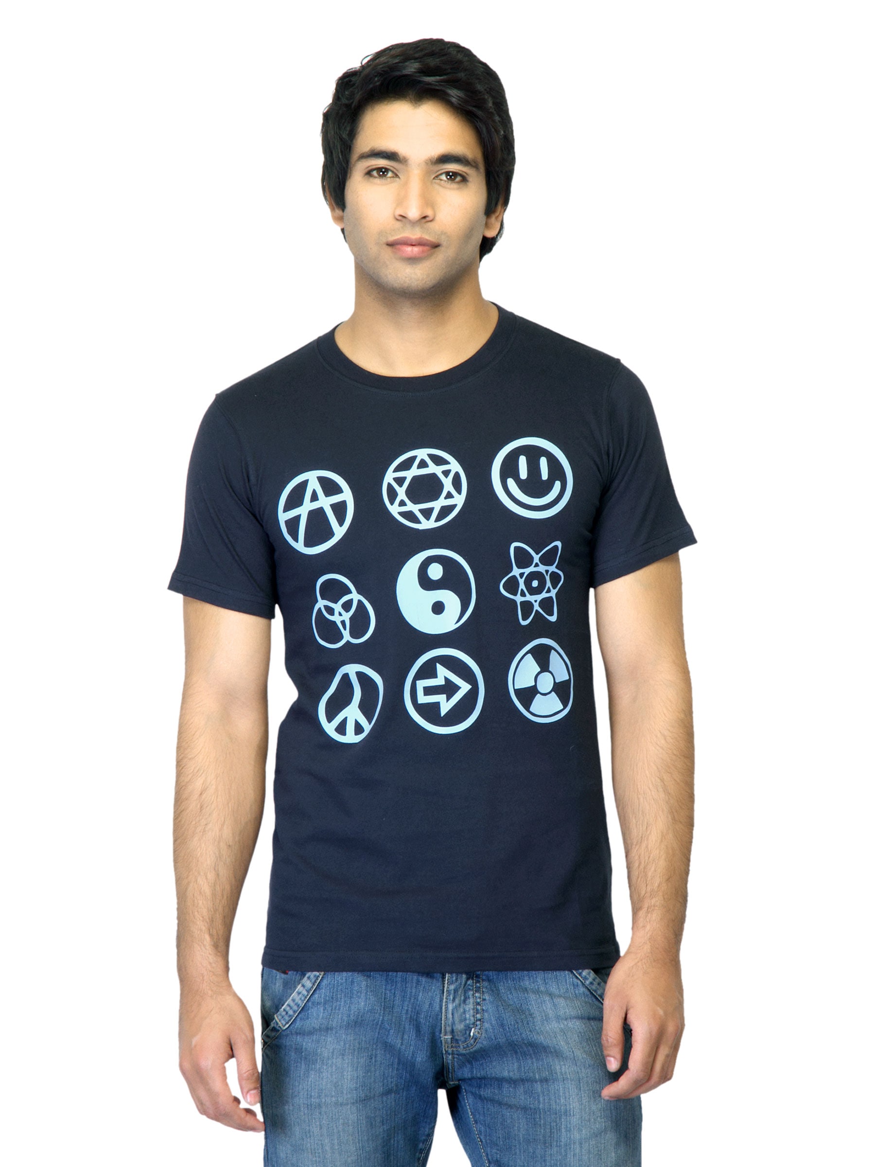 Tantra Men Circles Black T-shirt