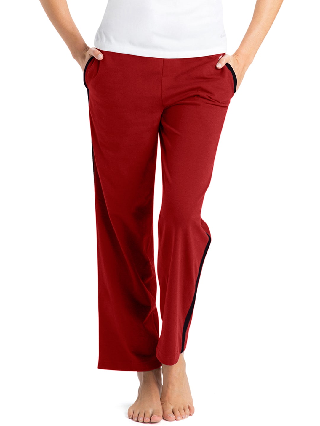 Jockey Women Red Relaxed Lounge Pants