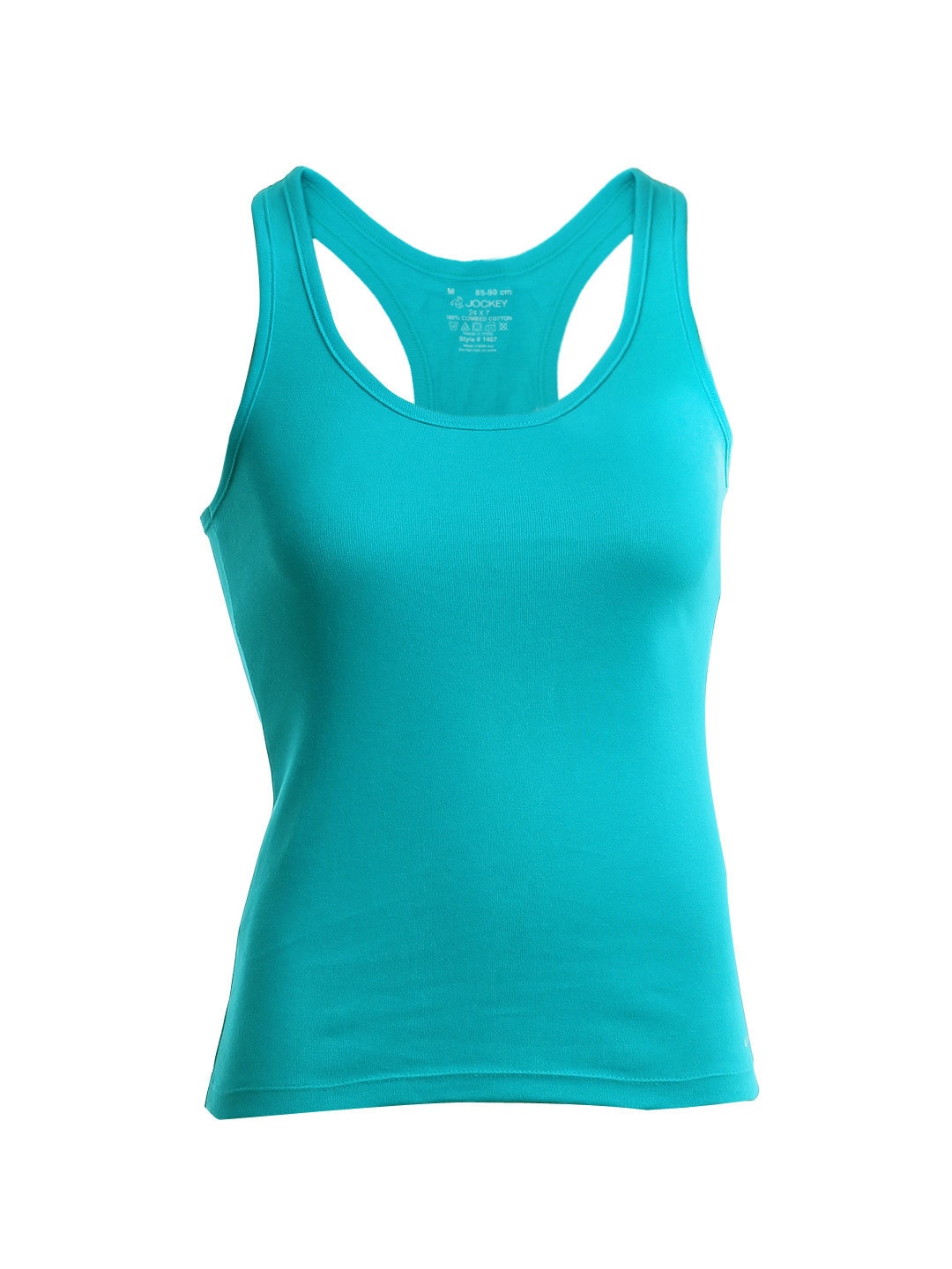 Jockey Women Blue Racerback Tank Top