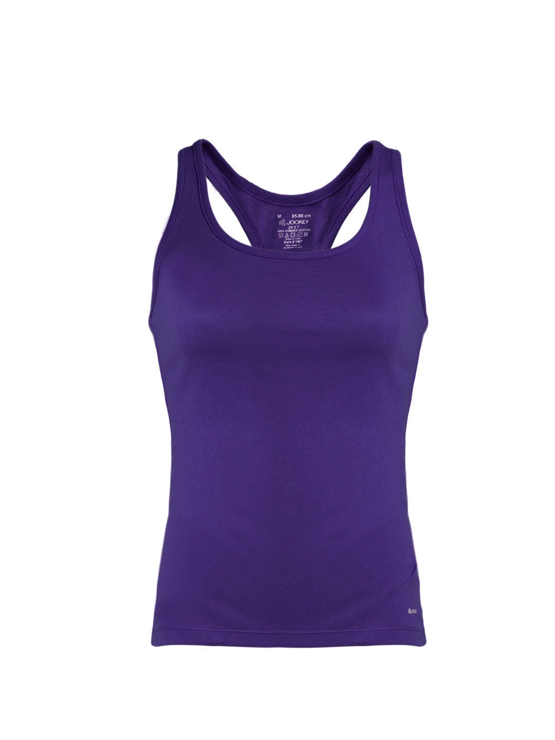 Jockey Women Purple Racerback Tank Top