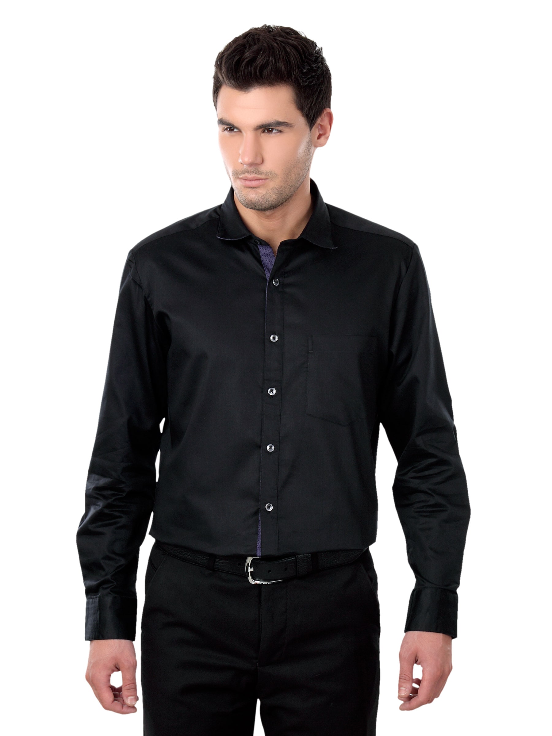 Scullers Men Black Shirt