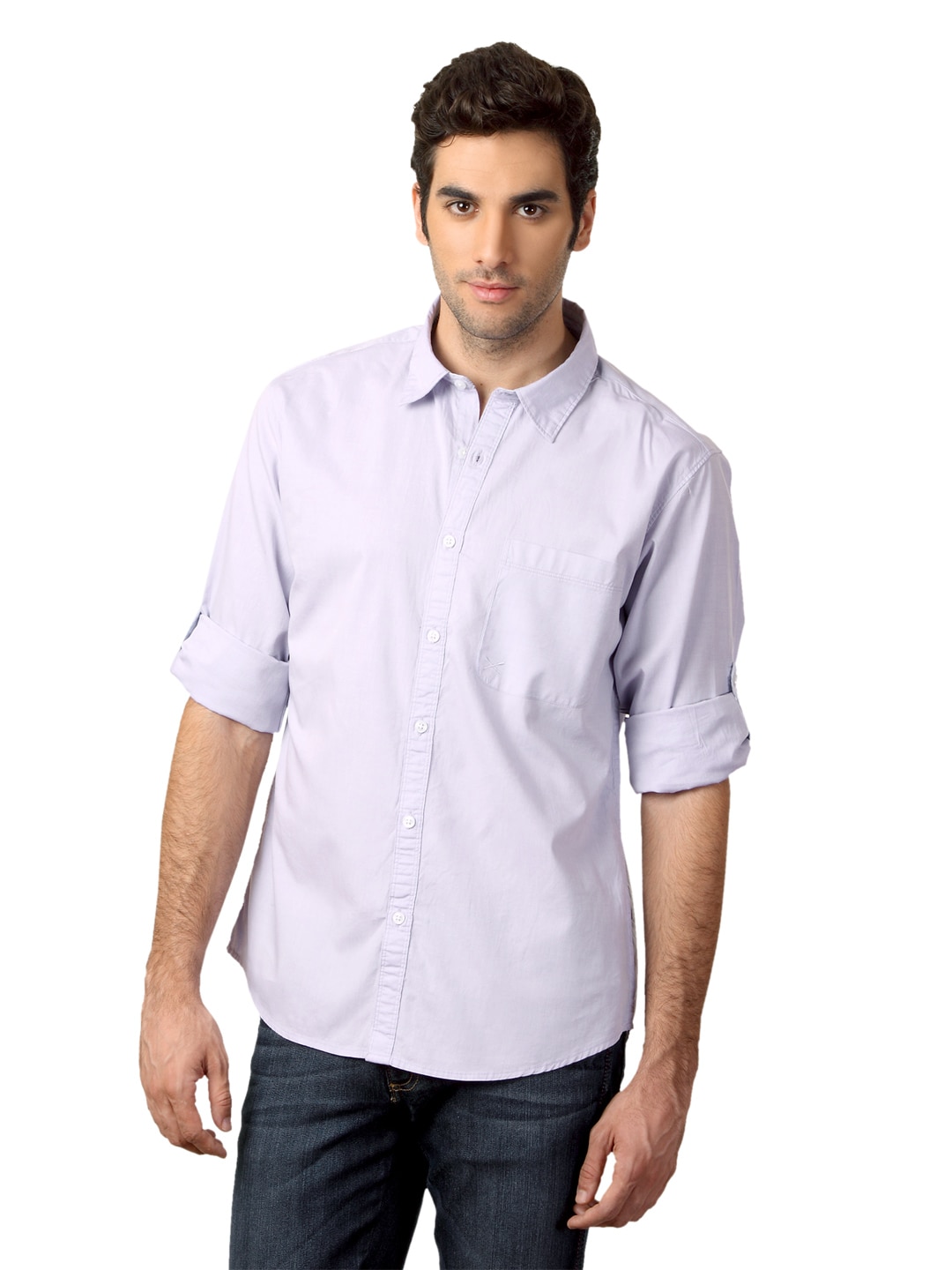 Scullers Men Lavender Shirt