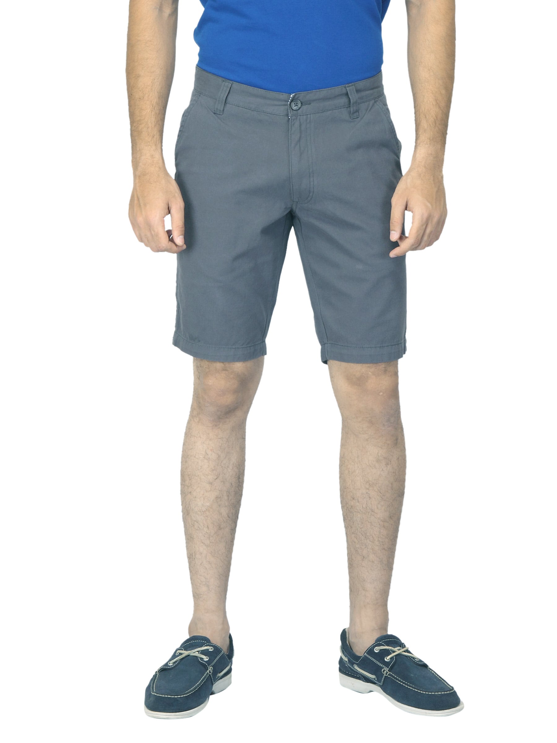 Scullers Men Grey Shorts