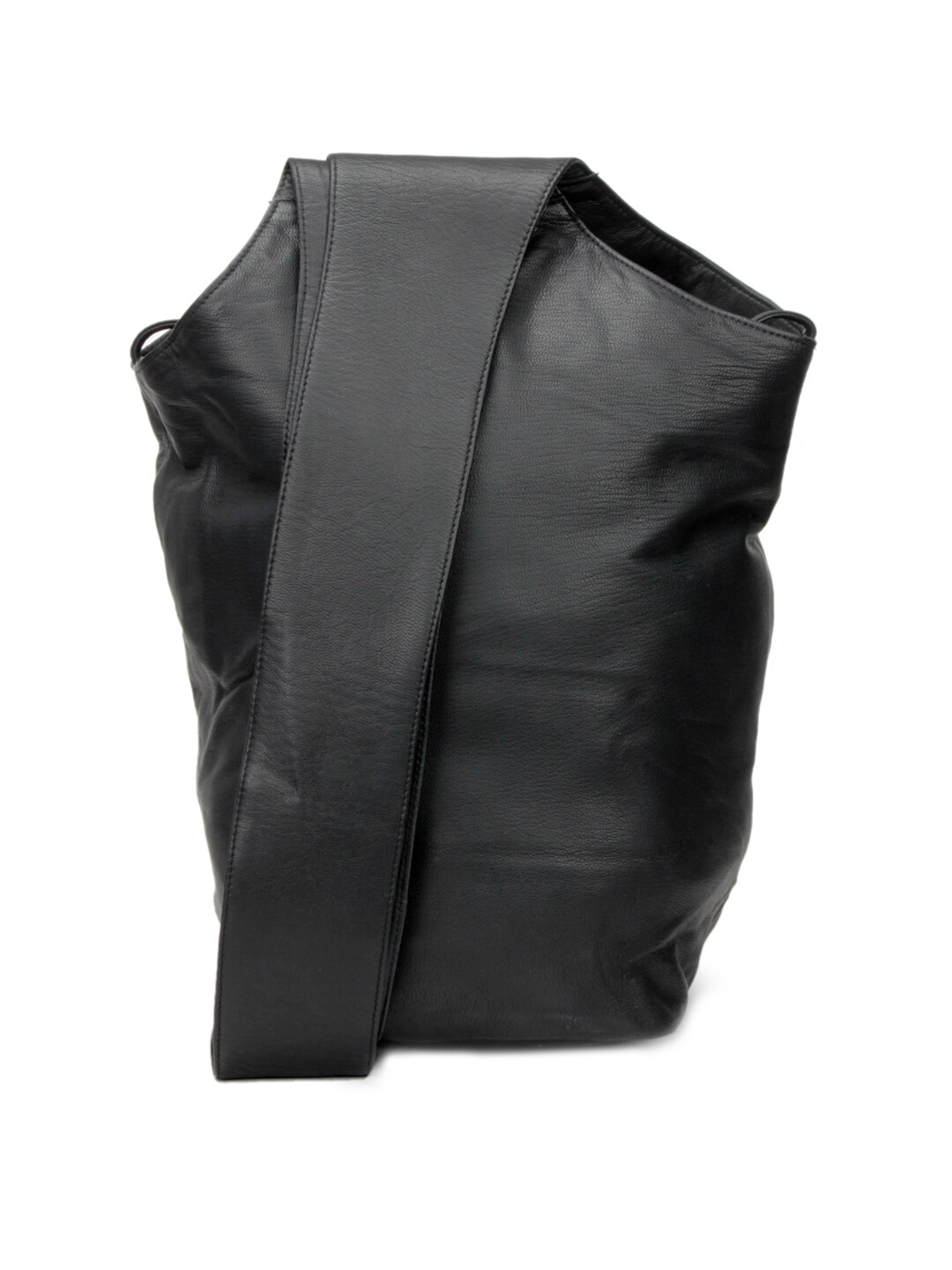 Murcia Women Leather Black Handbag