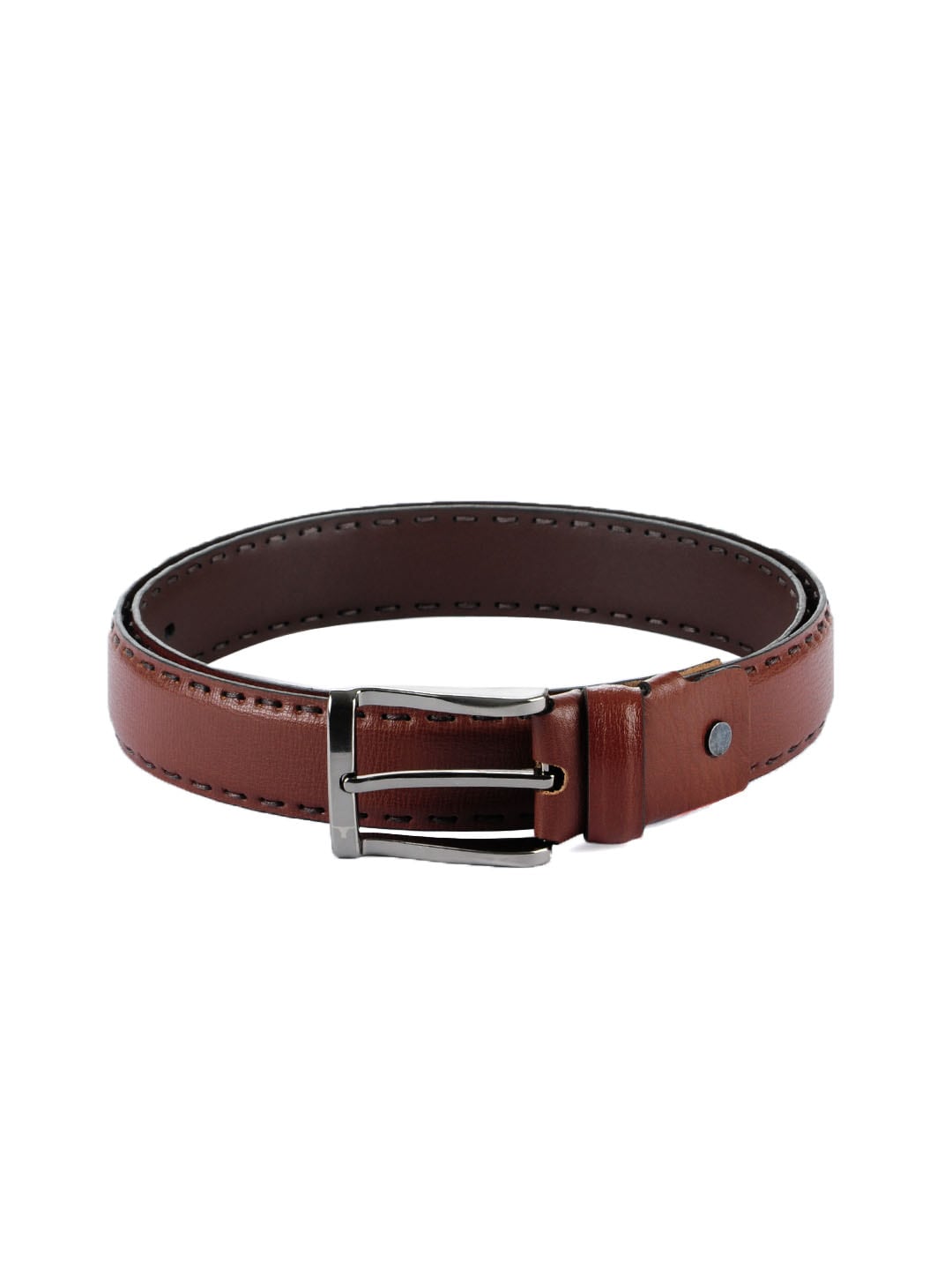 Bulchee Men Brown Leather Belt