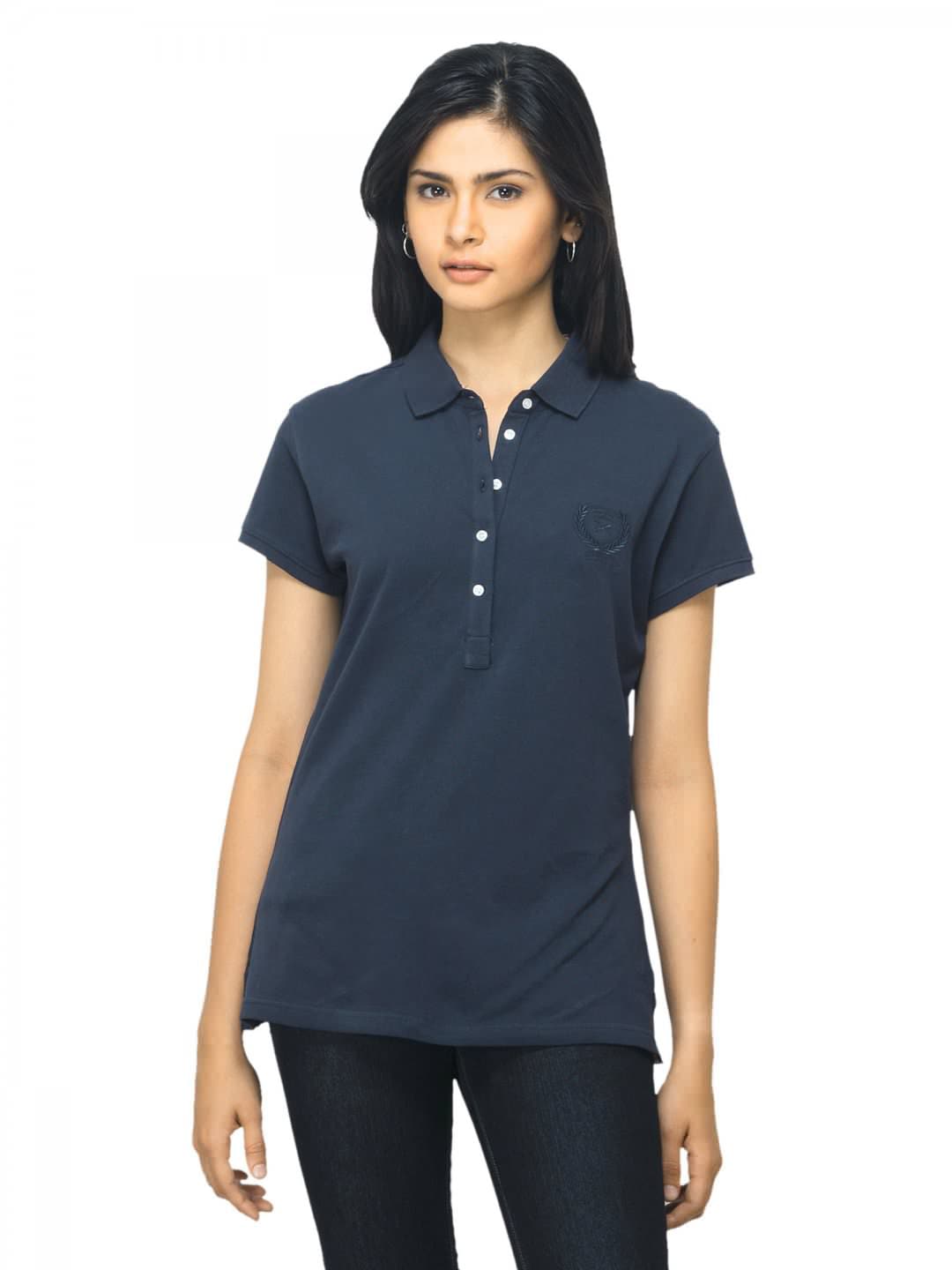 Scullers For Her Navy Blue T-shirt