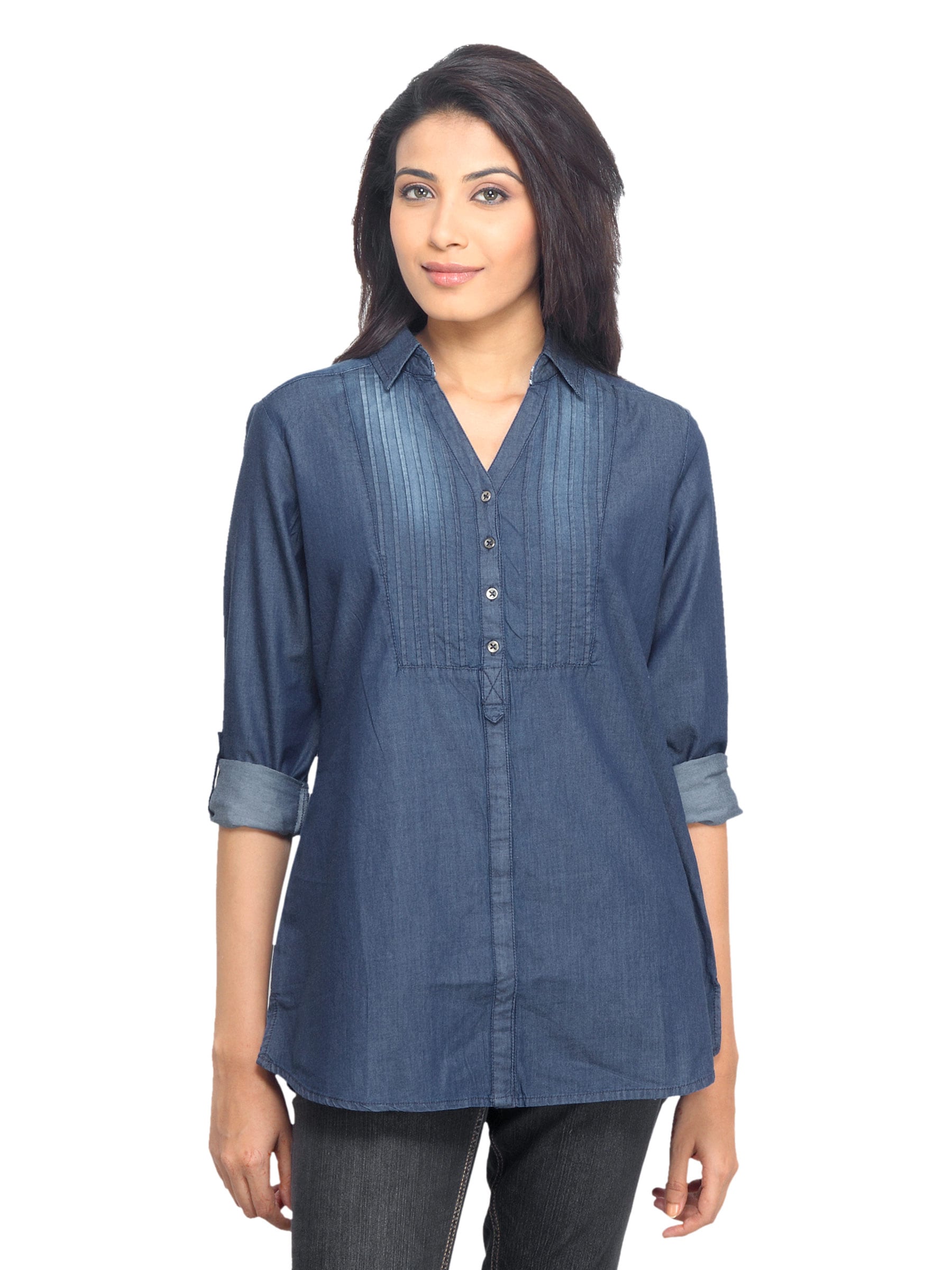 Scullers For Her Women Blue Top