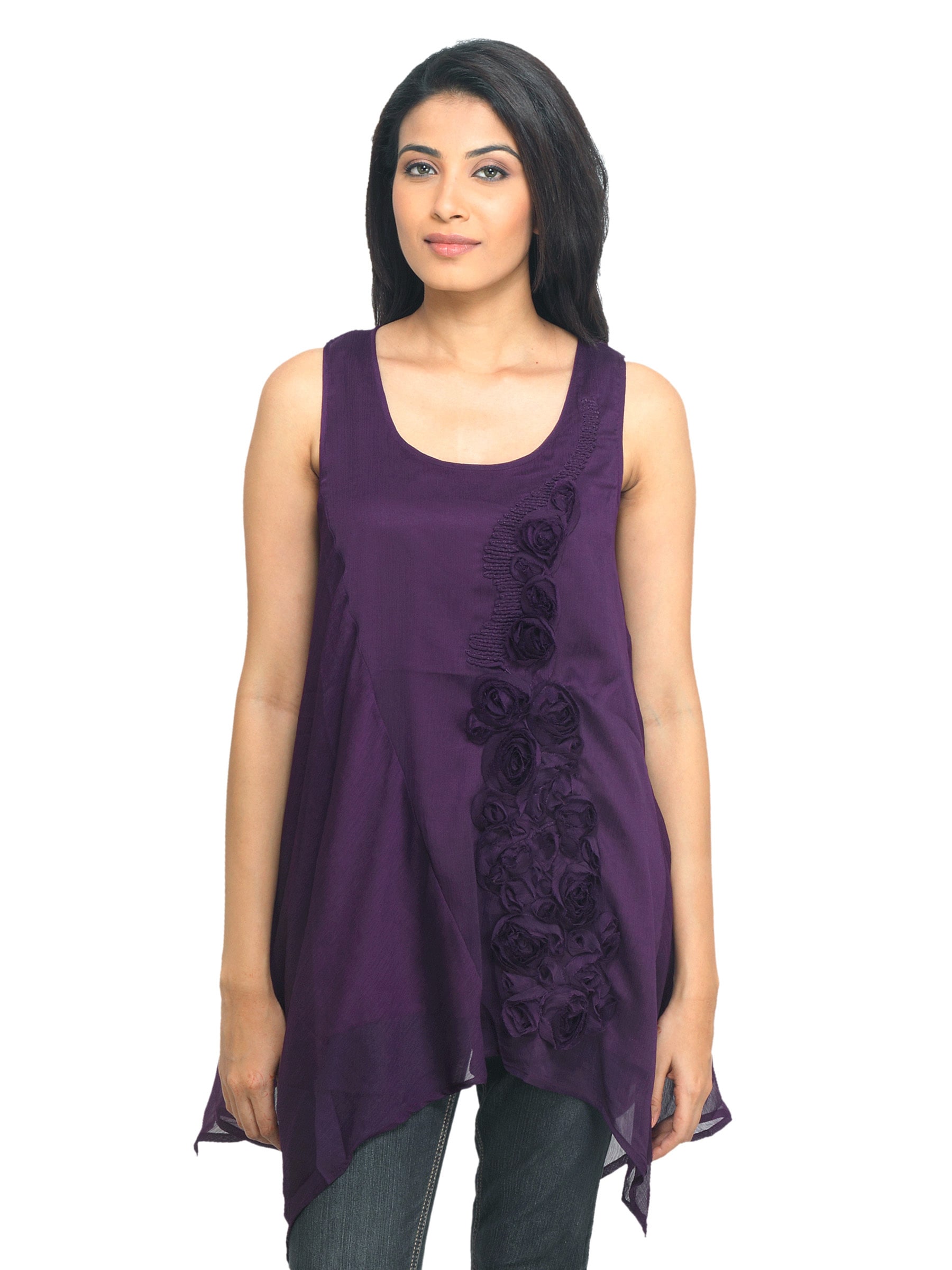 Scullers For Her Women Purple Top