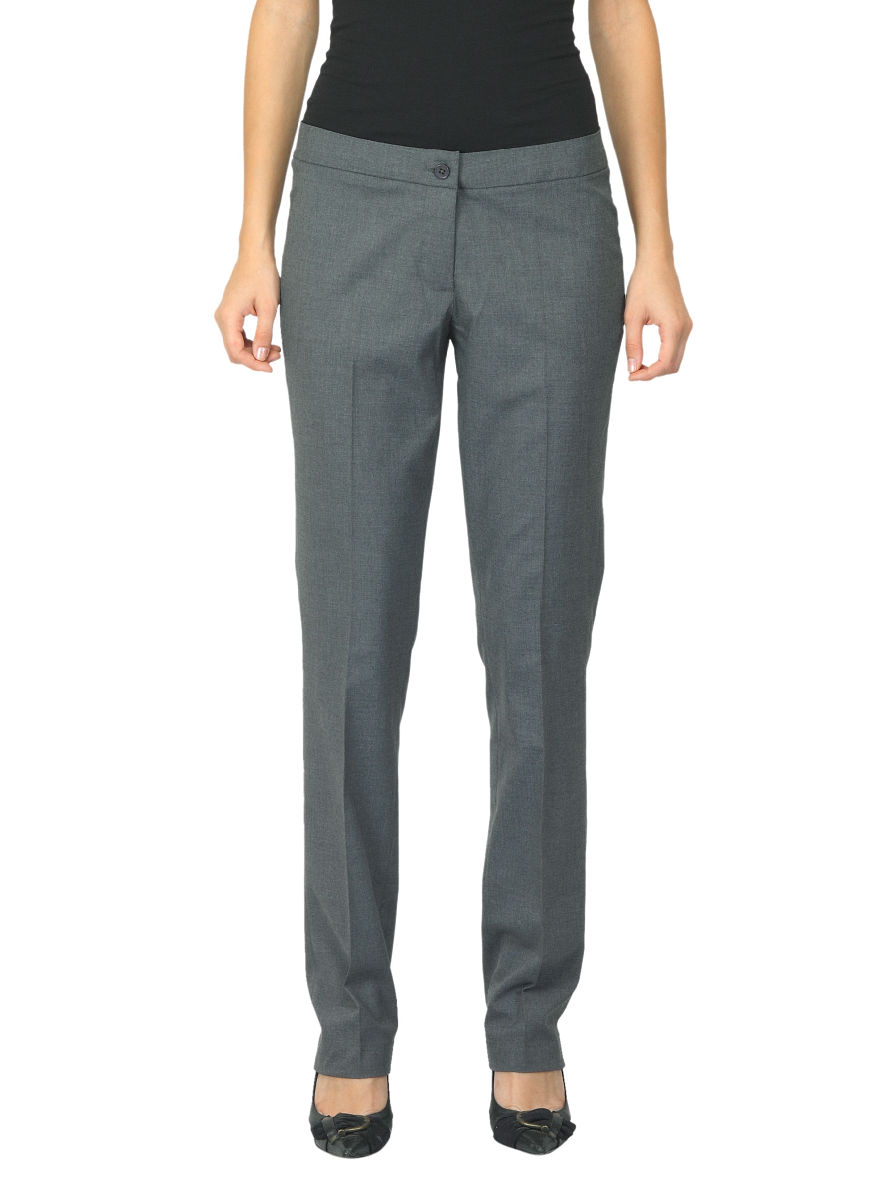 Scullers For Her Grey Trousers