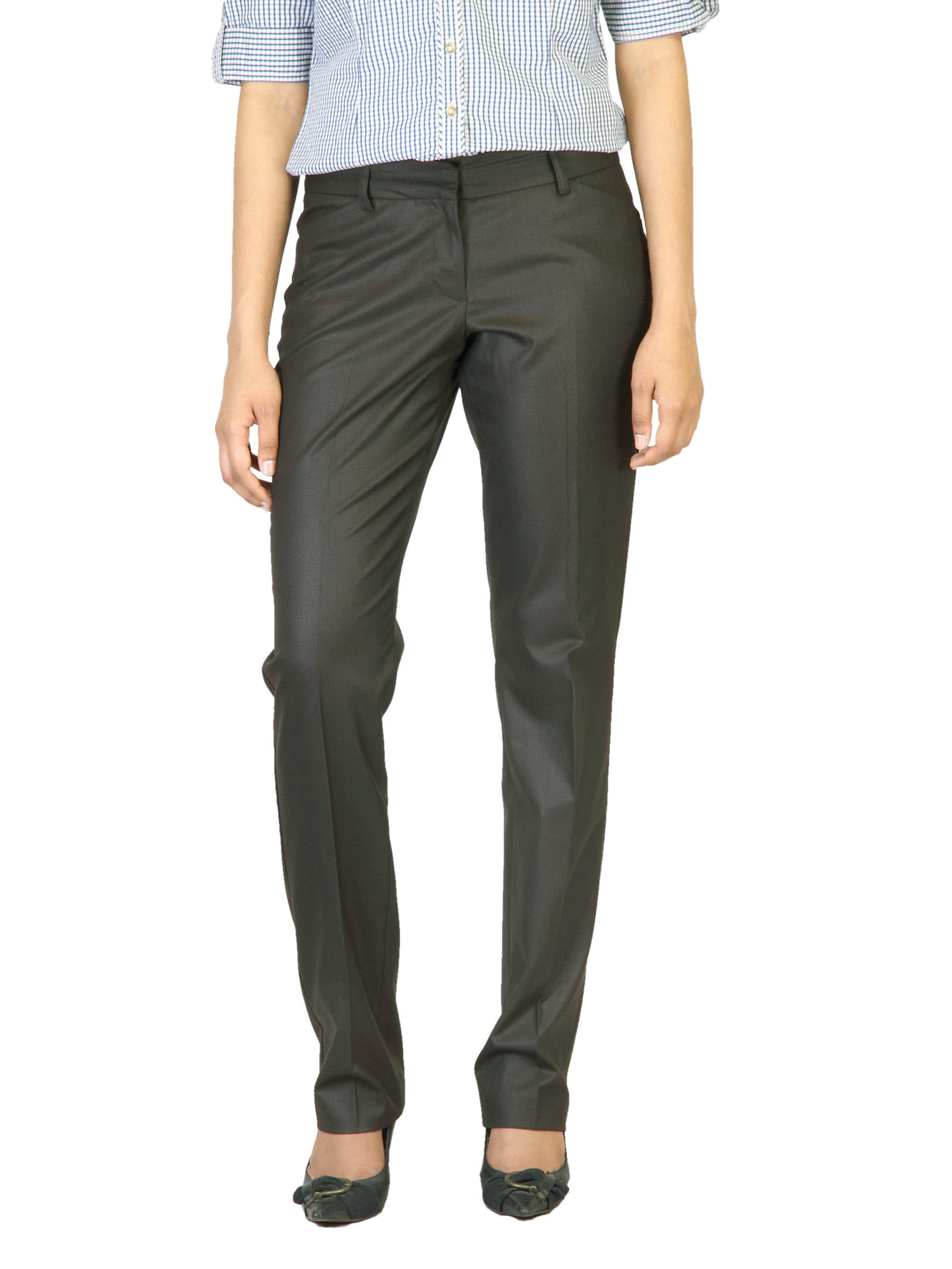 Scullers For Her Women Brown Trousers