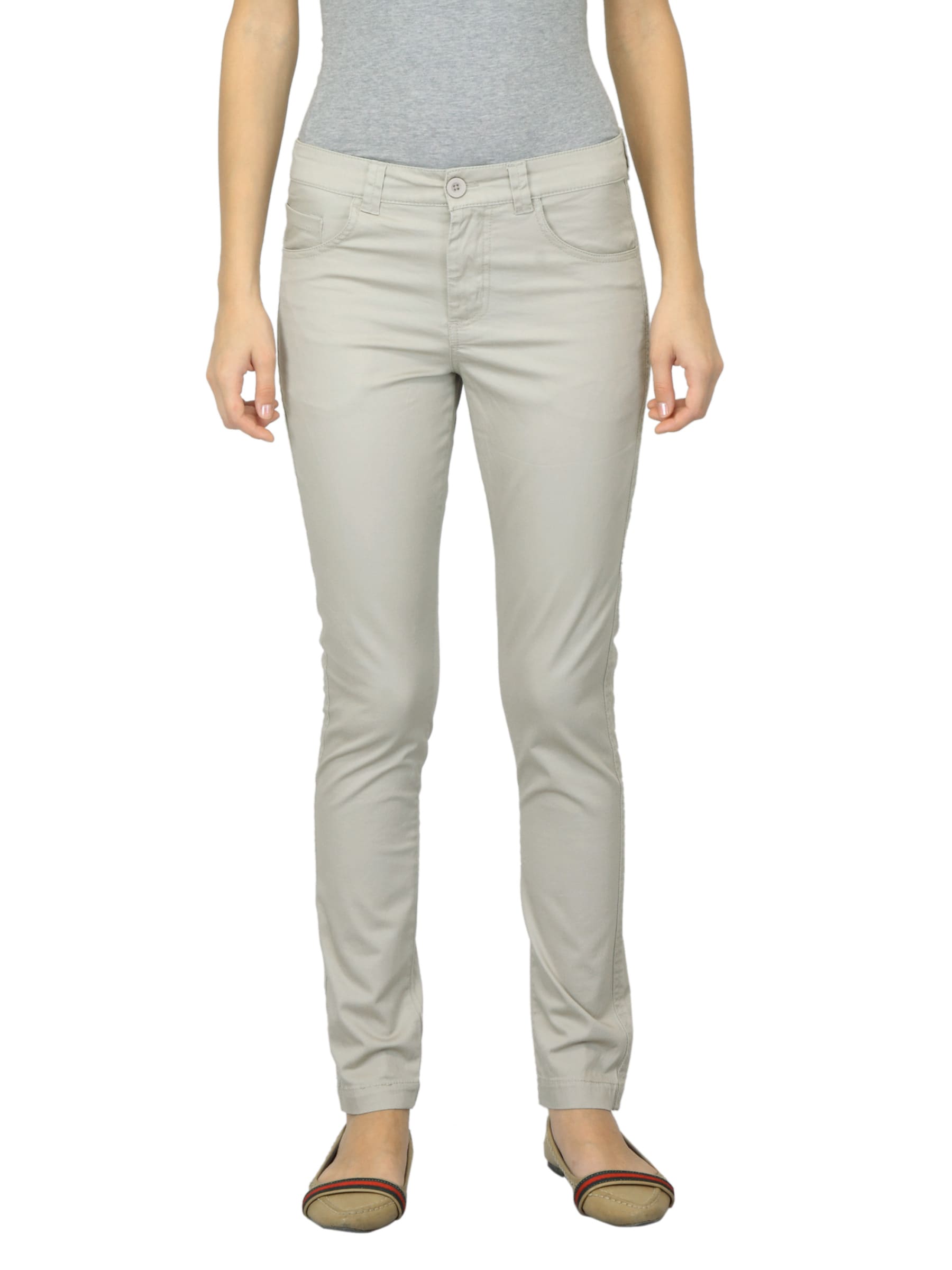 Scullers For Her Beige Trousers