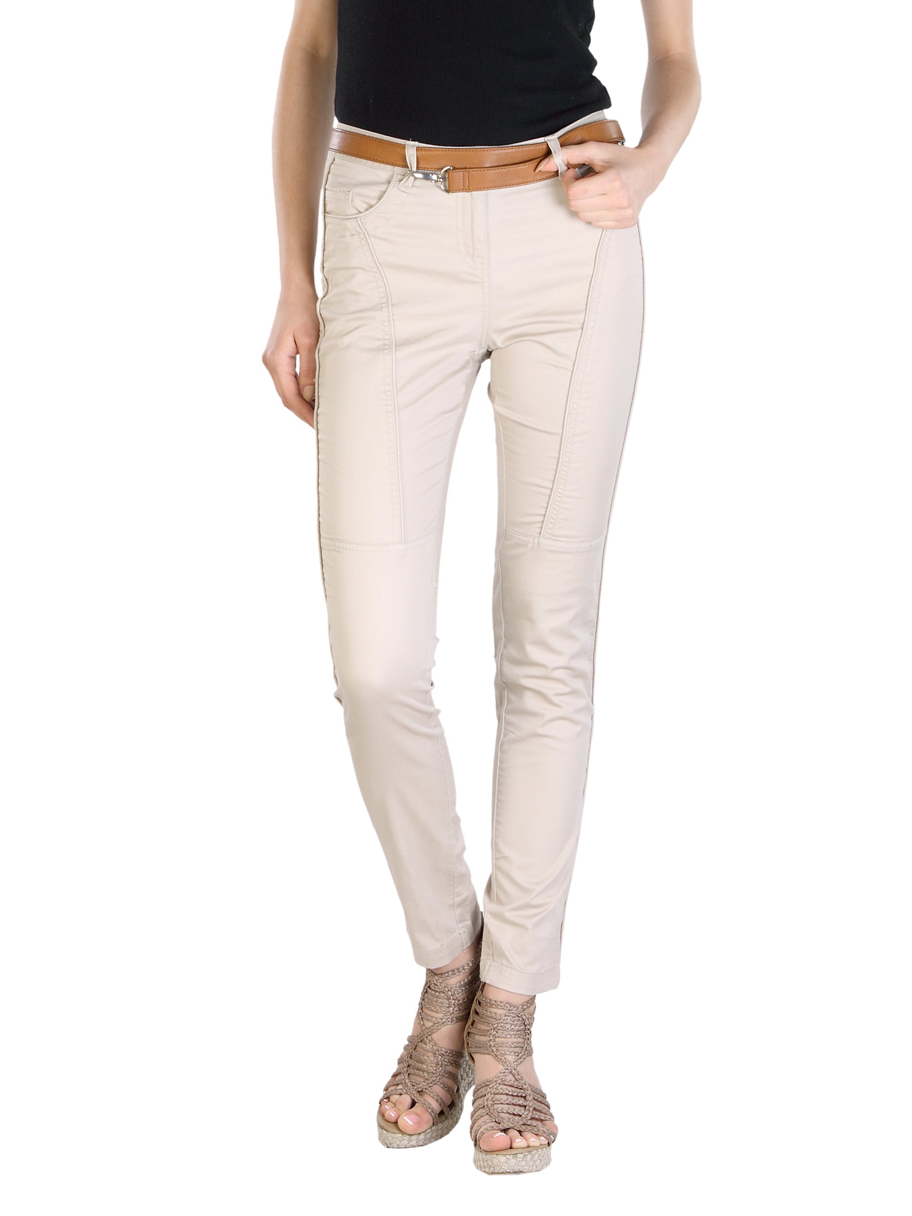 Scullers For Her Beige Trouser
